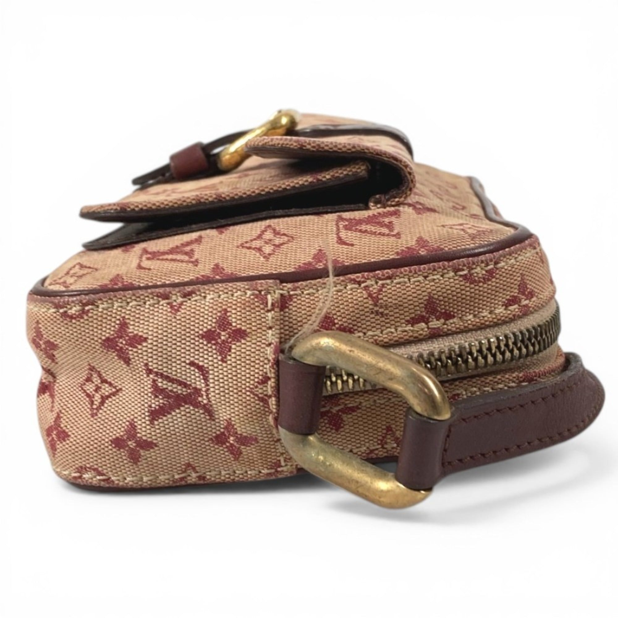 Louis Vuitton Monogram Mini Cherry Red Monogram Mini Pochette Shoulder Bag (Pre-Owned)