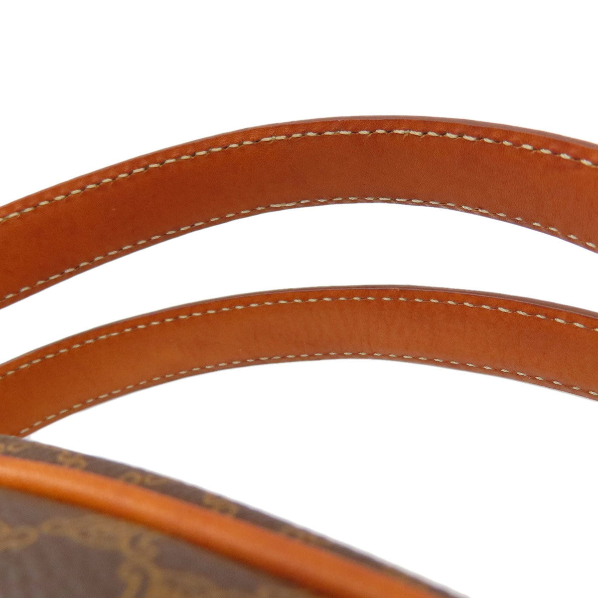 Celine Macadam Brown Pvc Handbag (Pre-Owned)