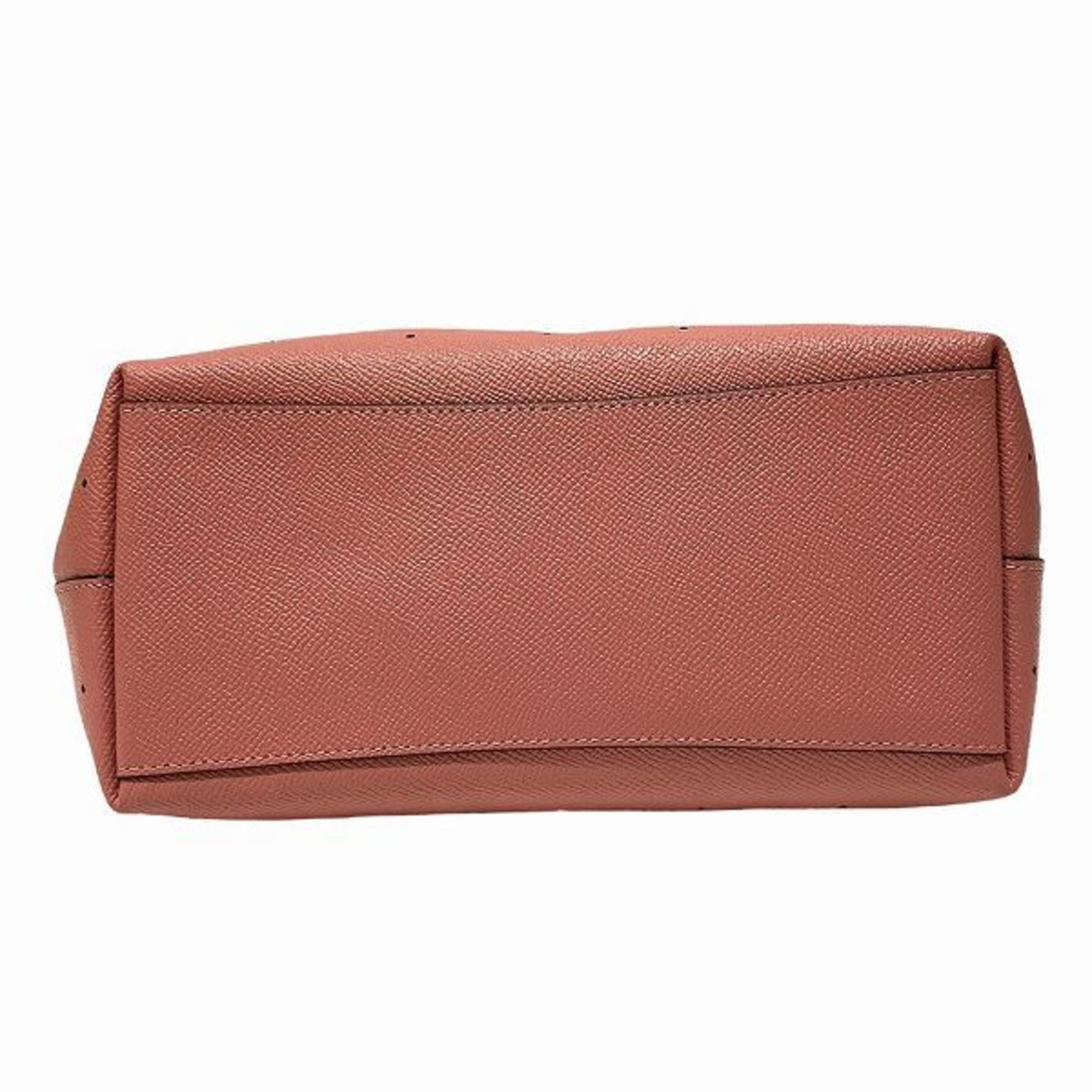 Coach Pink Leather Handbag (Pre-Owned)