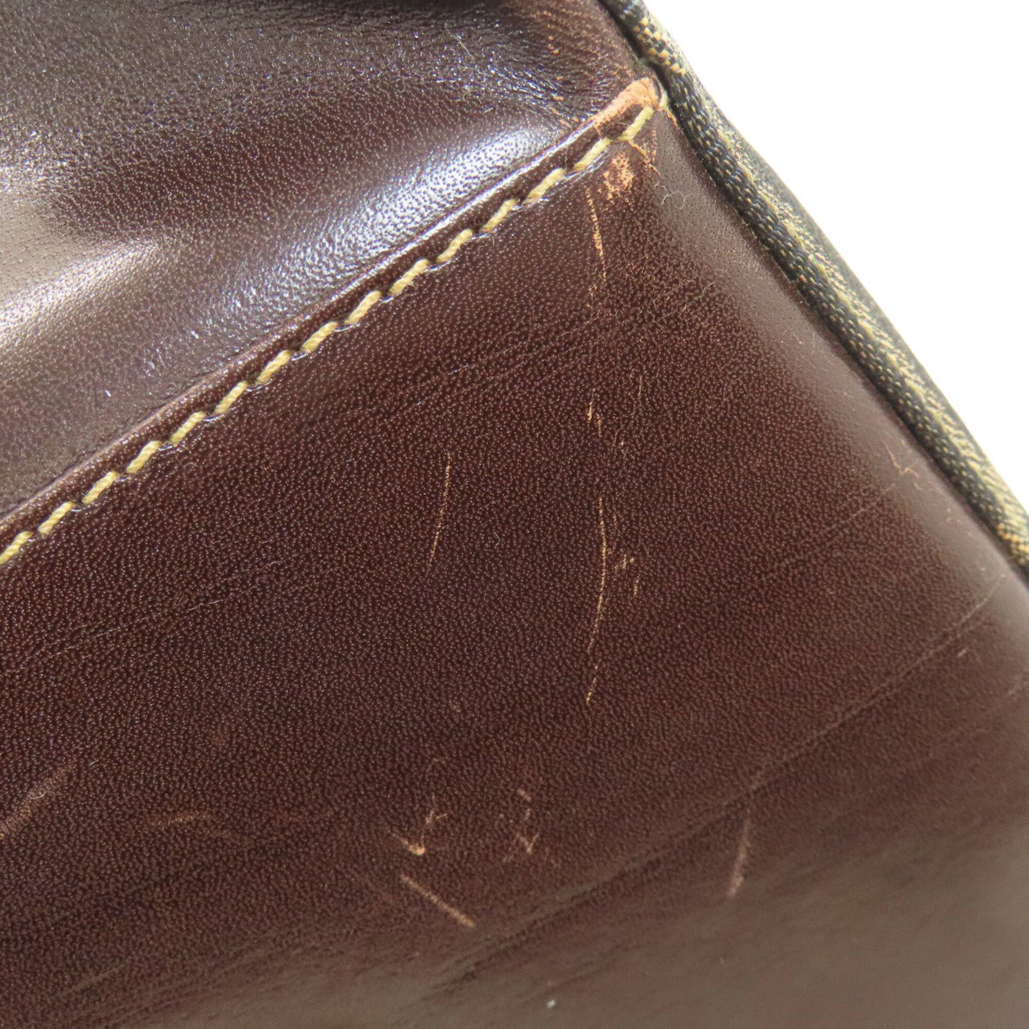 Fendi Brown Zucca Handbag (Pre-Owned)