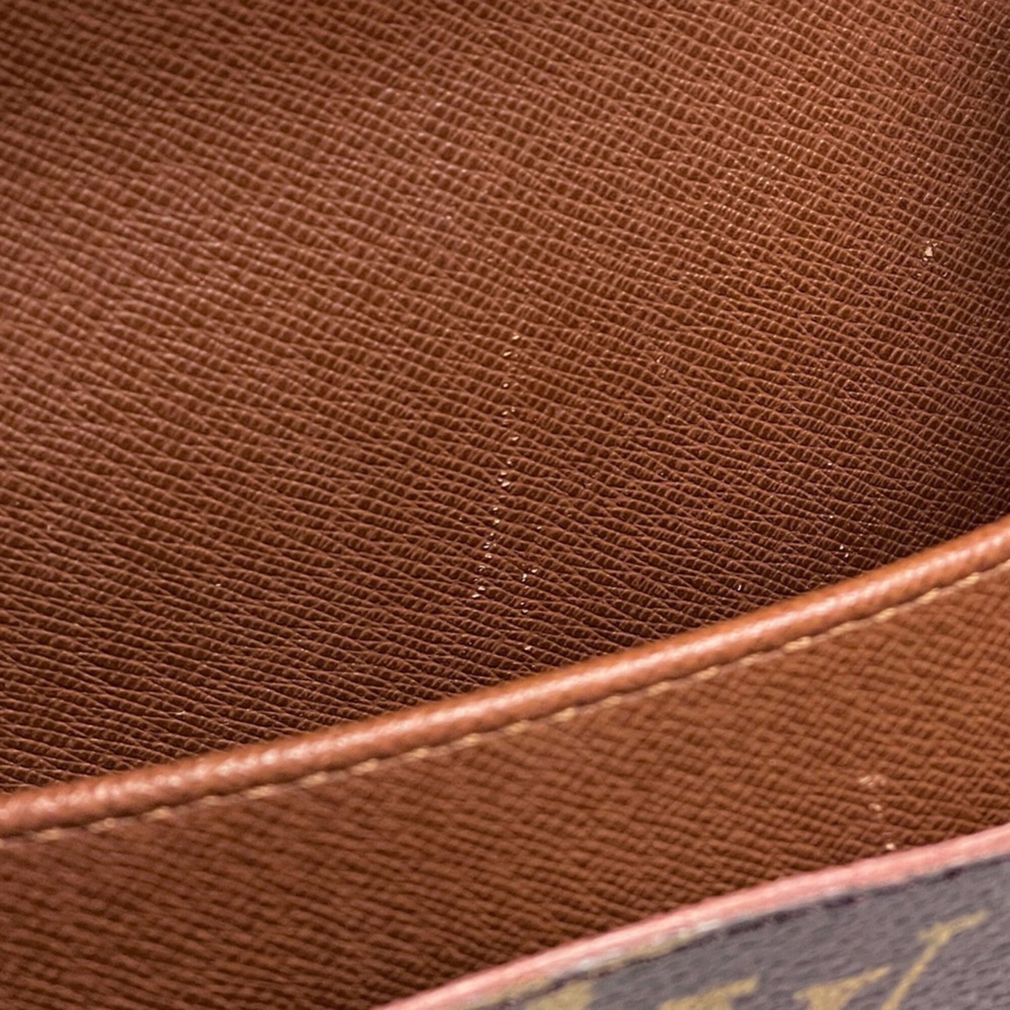 Louis Vuitton Brown Monogram Shoulder Bag (Pre-Owned)