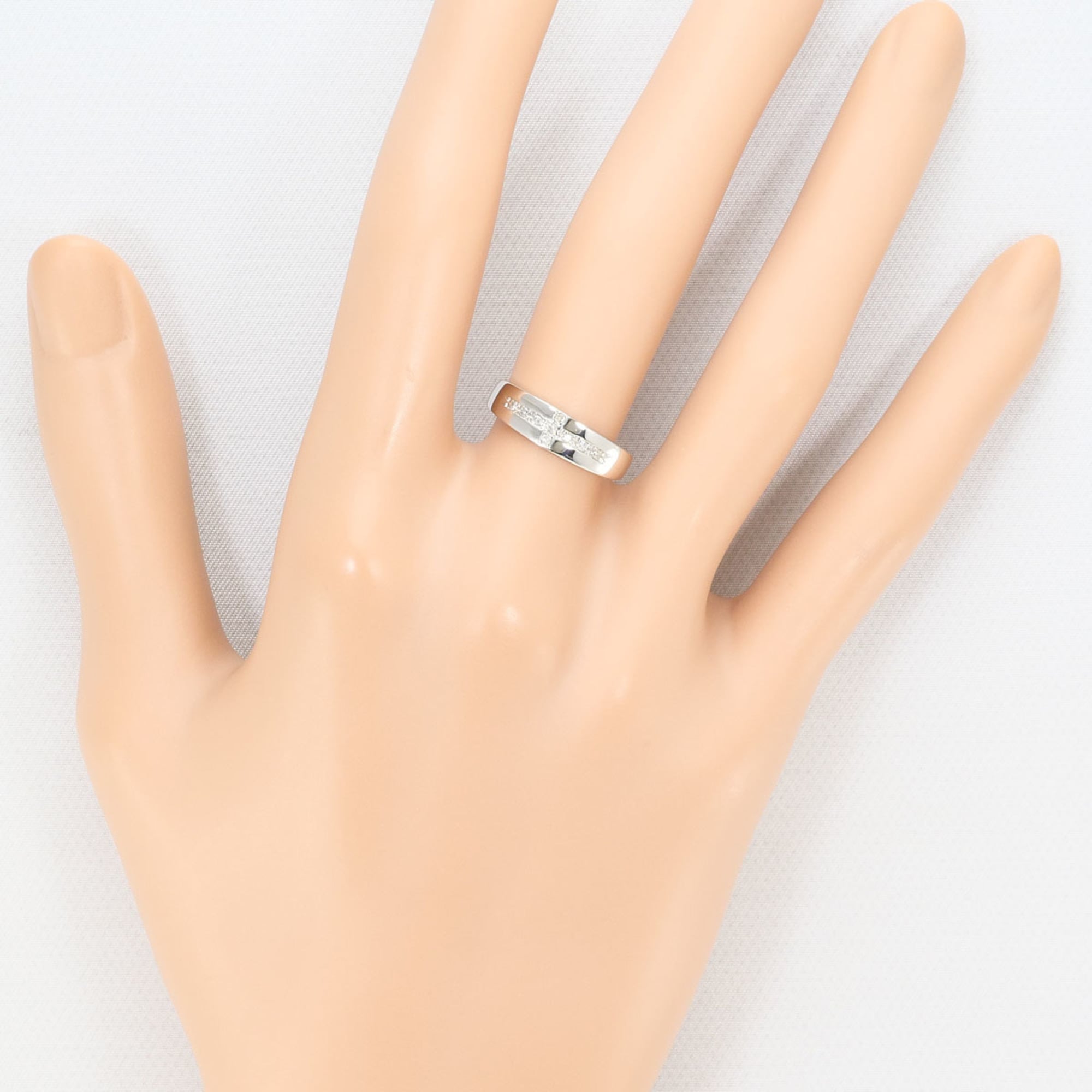 Unbranded White Gold White Gold (14K) Band Ring (Pre-Owned)