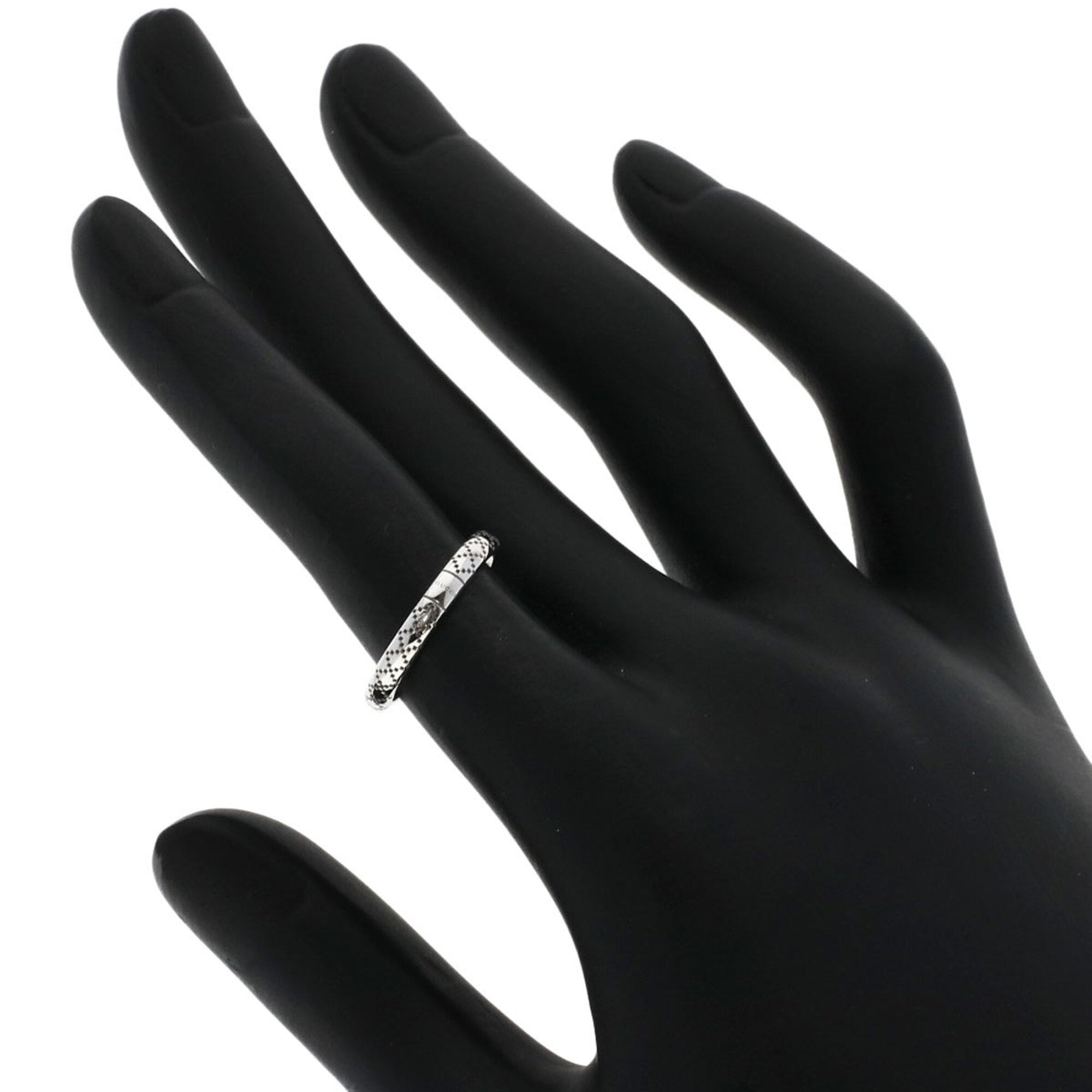 Gucci White Gold (18K) Band Ring (Pre-Owned)