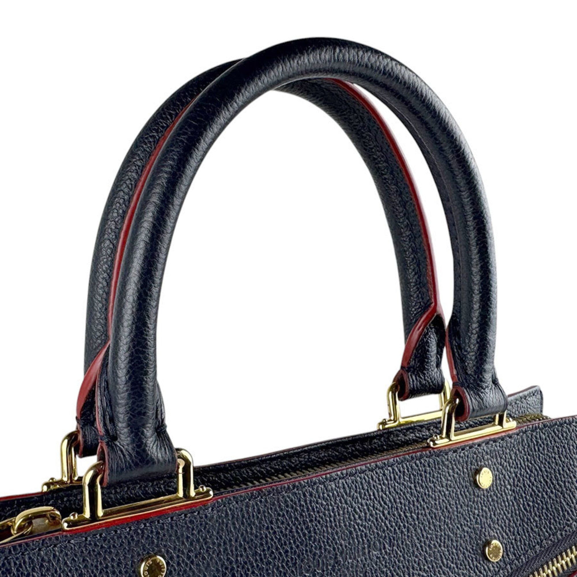 Louis Vuitton Marine Rouge Monogram Empreinte Handbag Shoulder Bag (Pre-Owned)