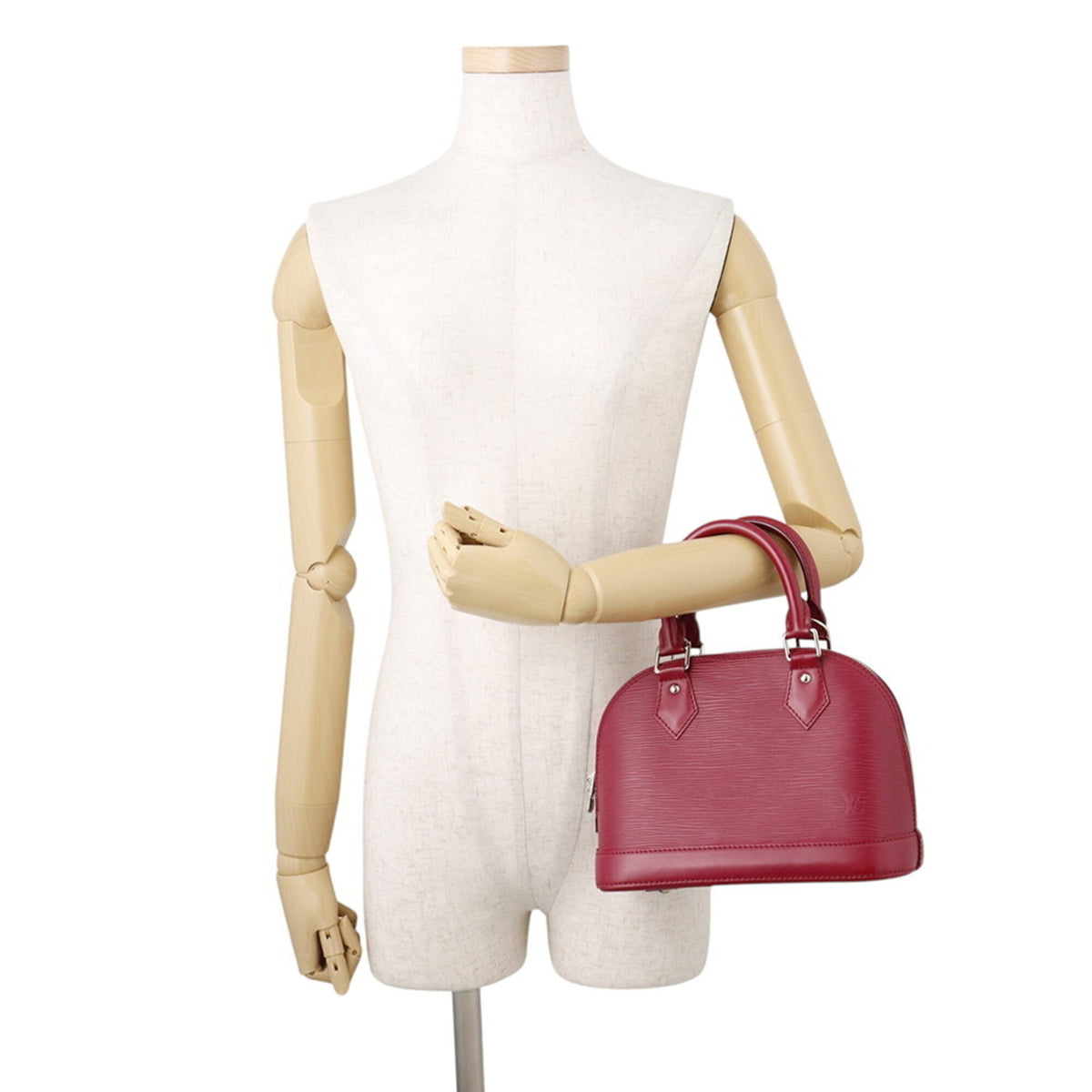 Louis Vuitton Epi Fuchsia Epi Leather Handbag Shoulder Bag (Pre-Owned)
