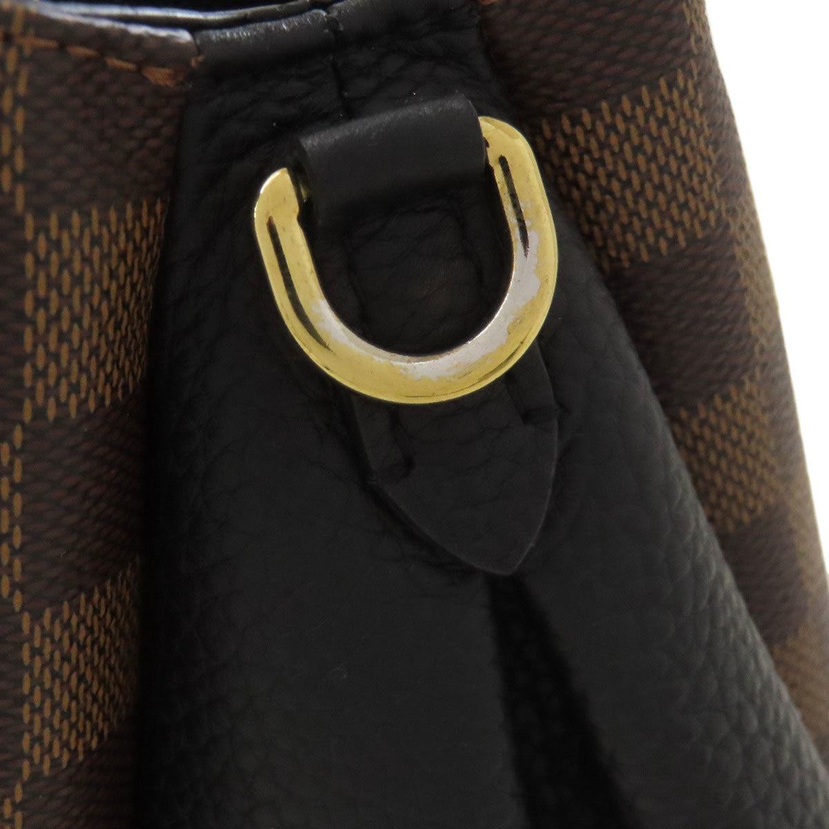Louis Vuitton Damier Canvas Ebene Damier Canvas Handbag (Pre-Owned)