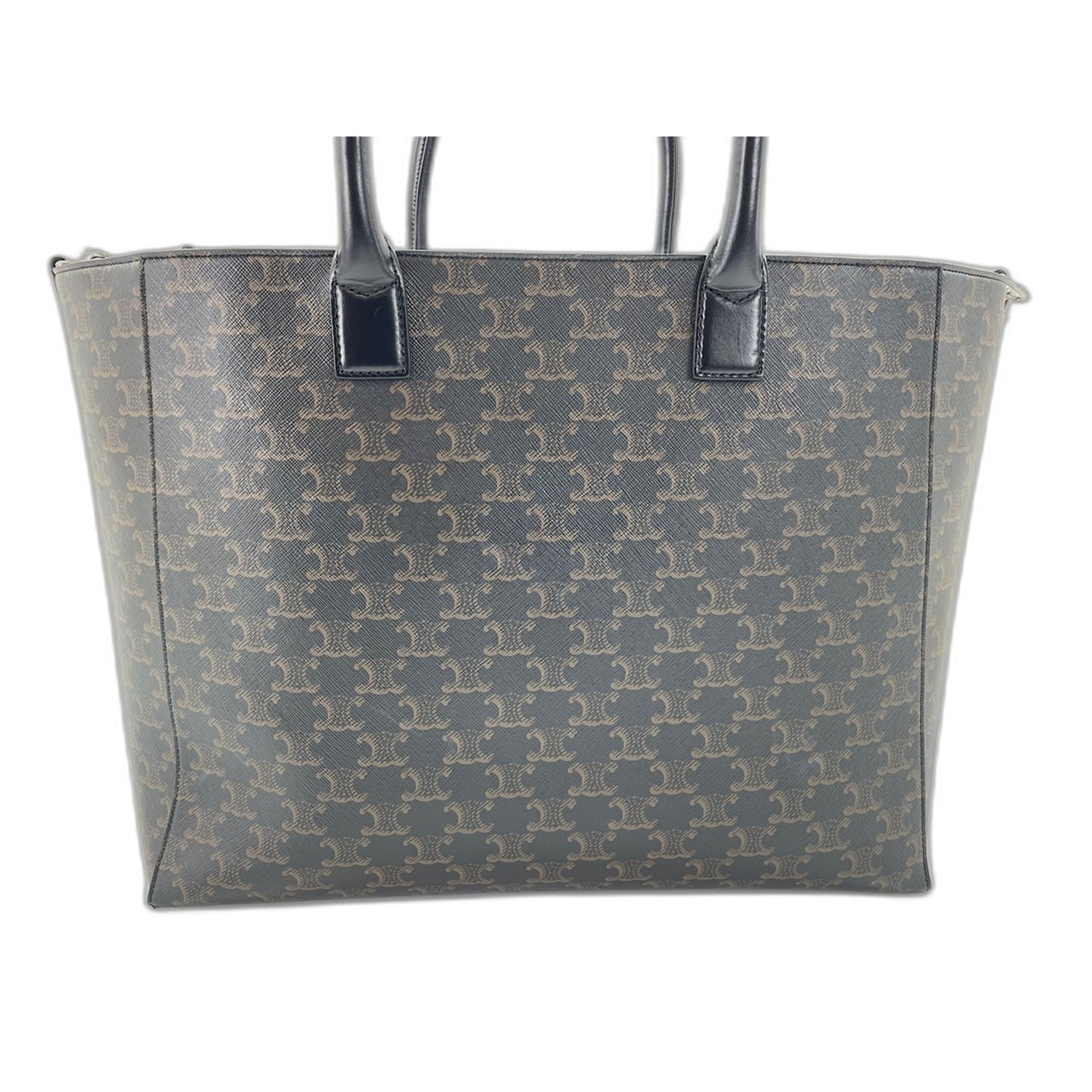 Celine Black Pvc Tote Bag (Pre-Owned)