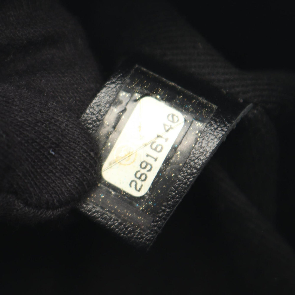 Chanel Black Leather Handbag Shoulder Bag (Pre-Owned)