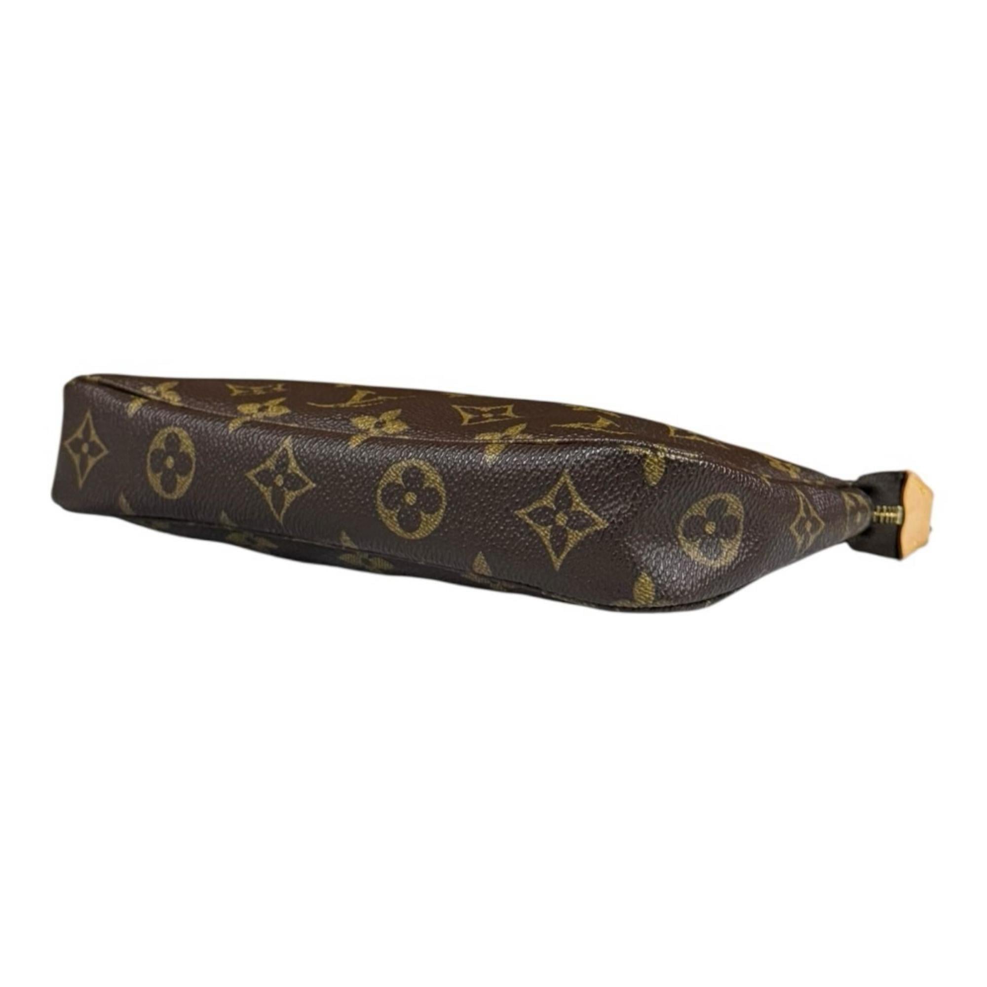 Louis Vuitton Brown Monogram Canvas Handbag (Pre-Owned)