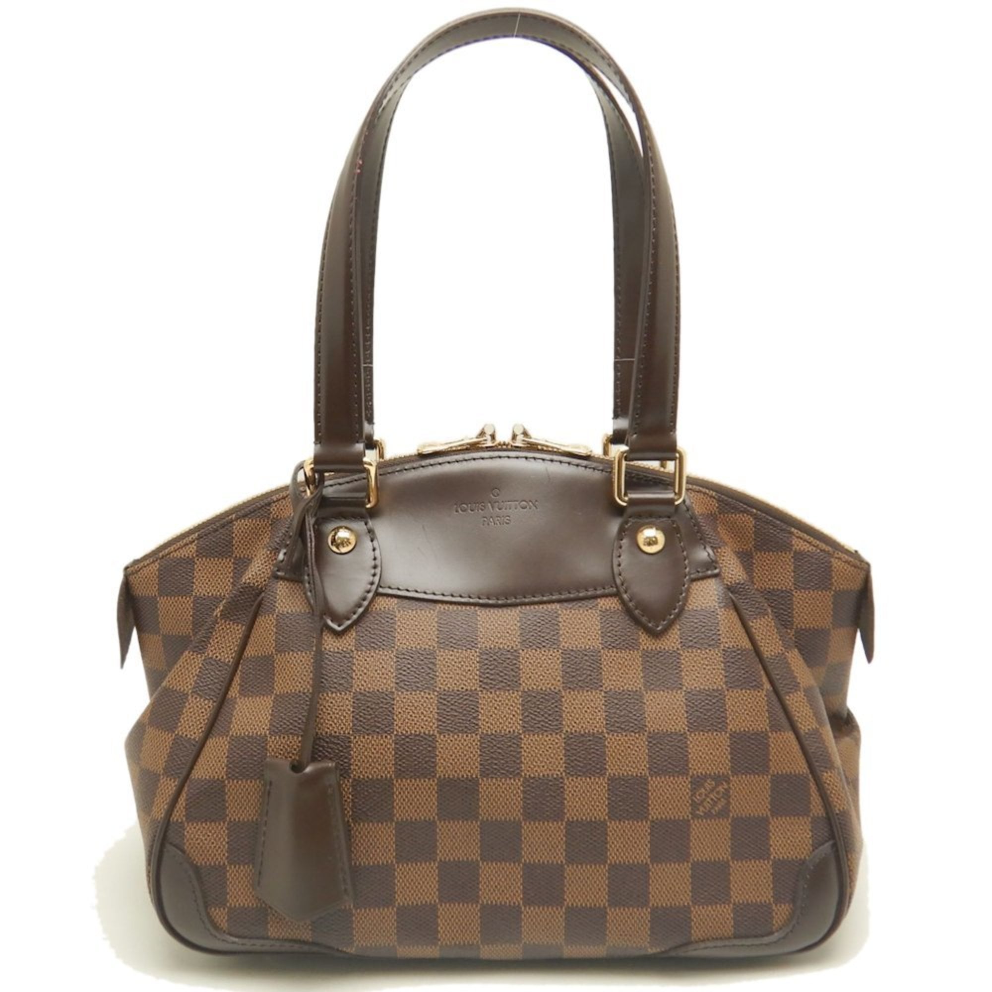 Louis Vuitton Damier Canvas Ebene Damier Canvas Handbag (Pre-Owned)