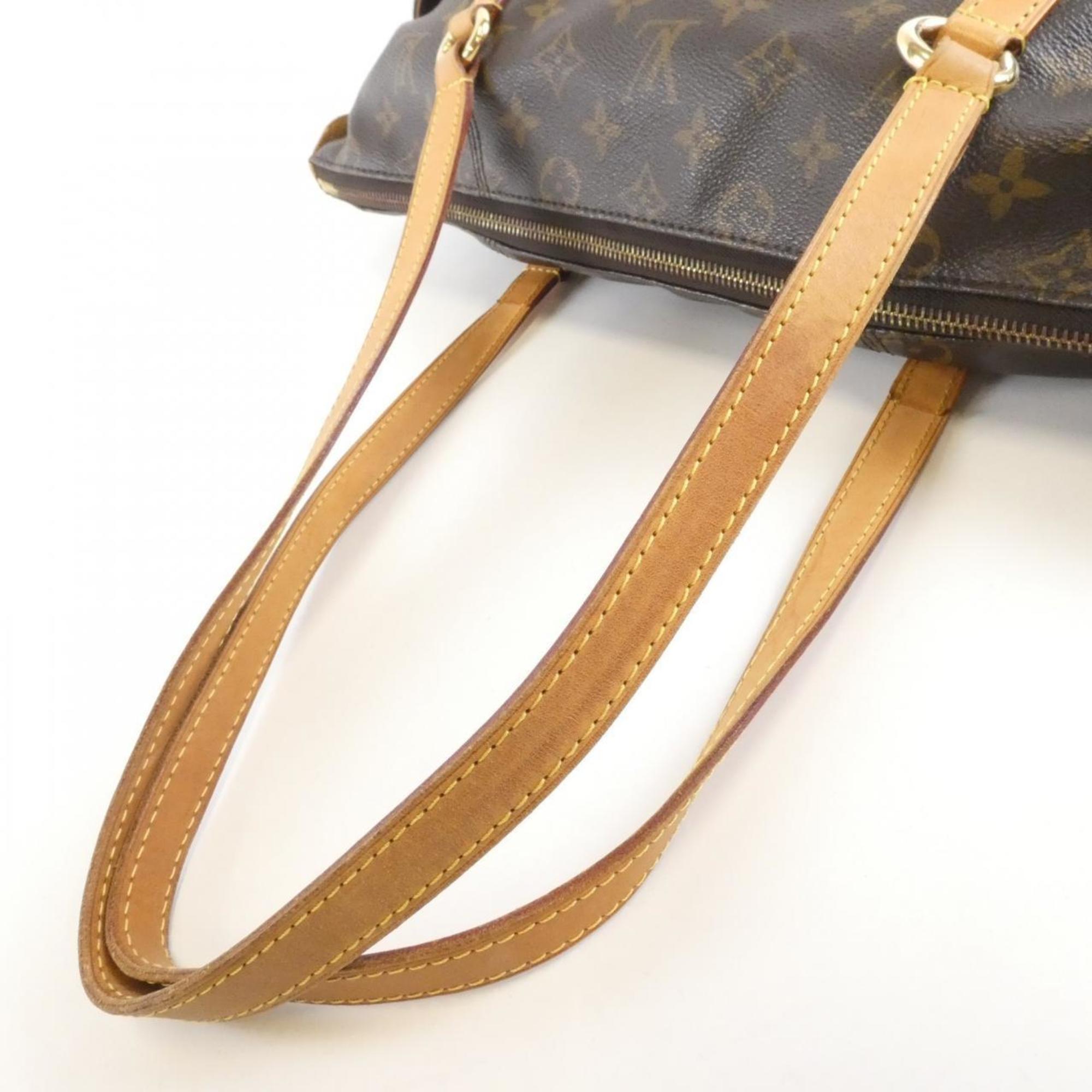 Louis Vuitton Marron Coated Canvas Handbag (Pre-Owned)