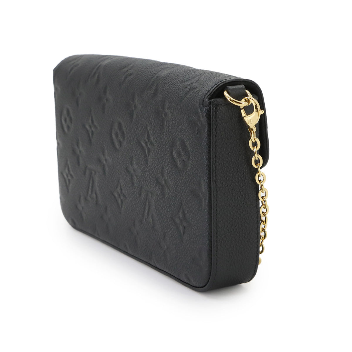 Louis Vuitton Noir Monogram Empreinte Pochette (Pre-Owned)