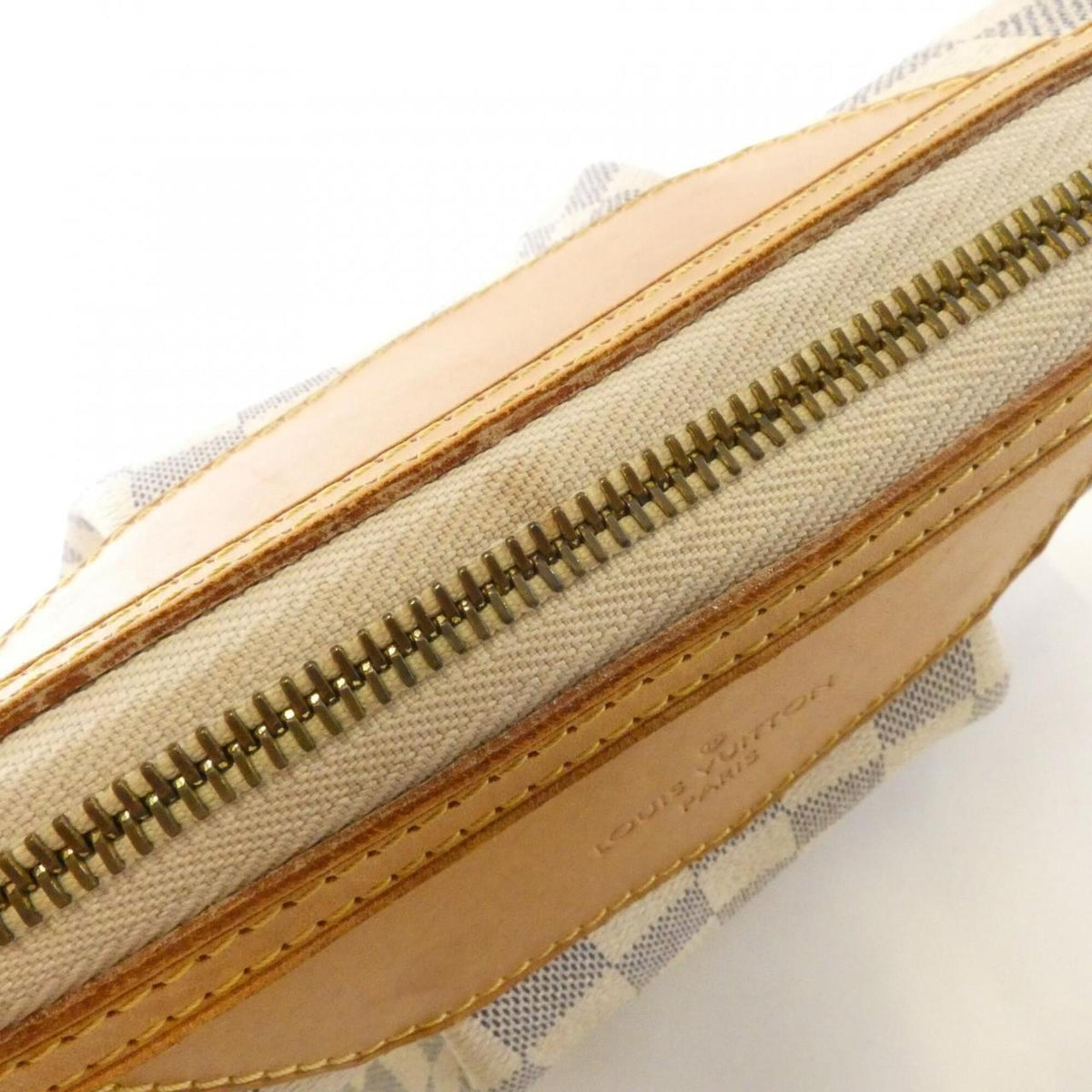 Louis Vuitton Azur Coated Canvas Shoulder Bag (Pre-Owned)