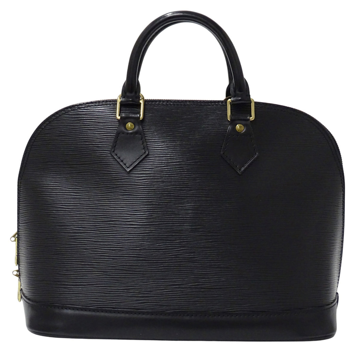Louis Vuitton Black Noir Epi Leather Handbag (Pre-Owned)