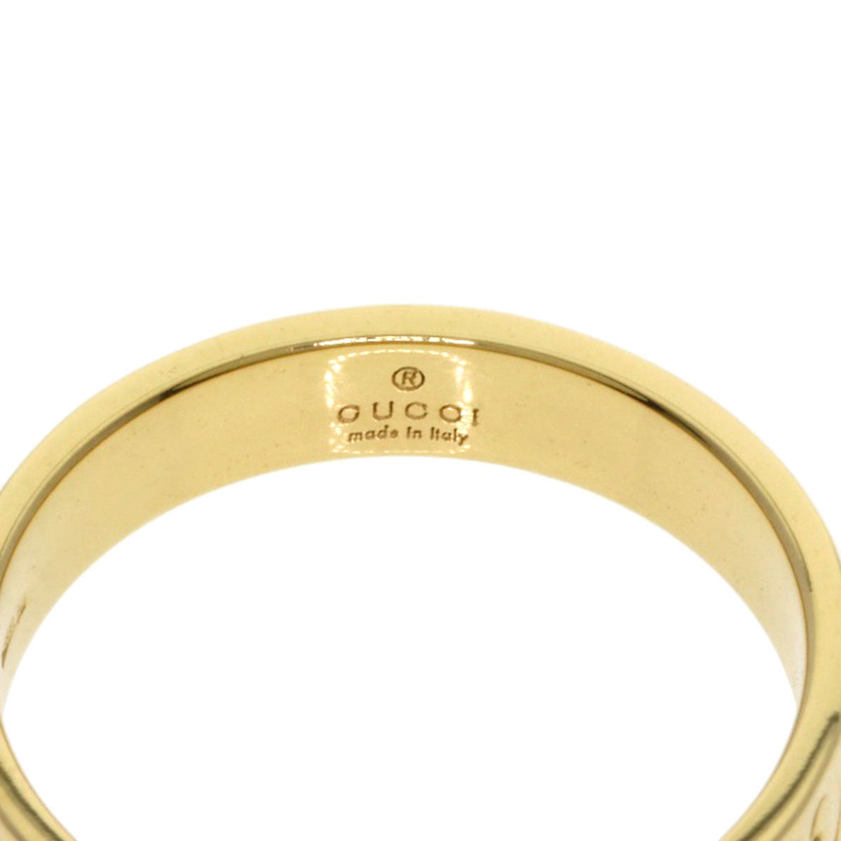Gucci Yellow Gold (18K) Band Ring (Pre-Owned)