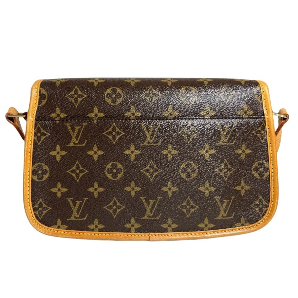 Louis Vuitton Brown Monogram Canvas Shoulder Bag (Pre-Owned)