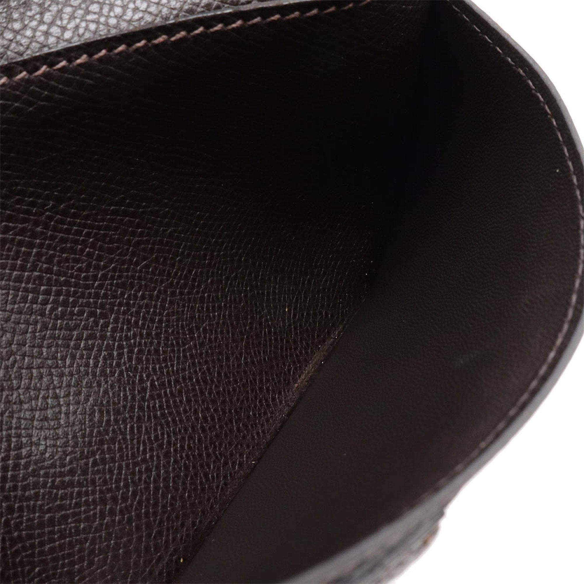 Hermes Black Epsom Leather Long Wallet (Bi-Fold) (Pre-Owned)