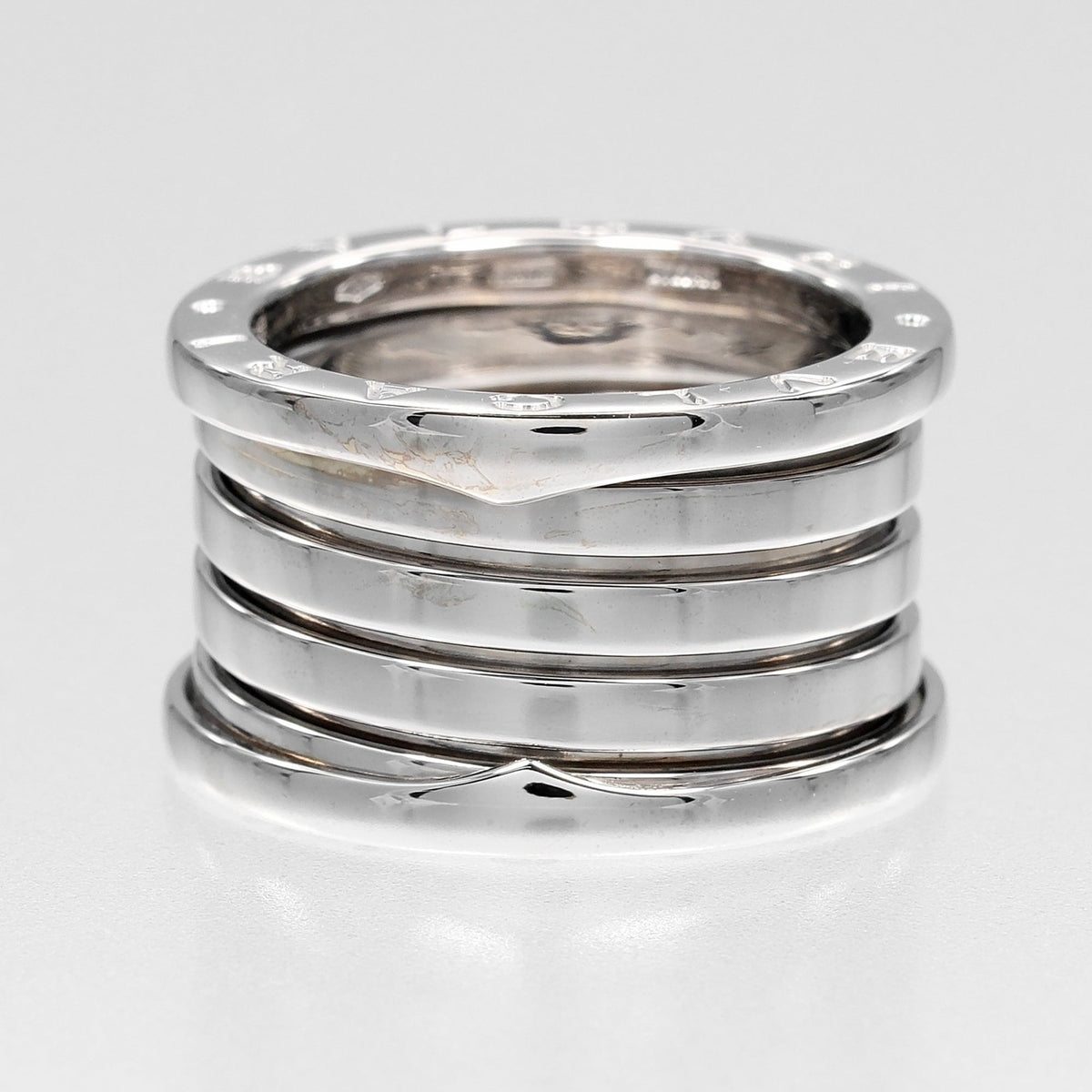 Bvlgari White Gold (18K) Band Ring (Pre-Owned)