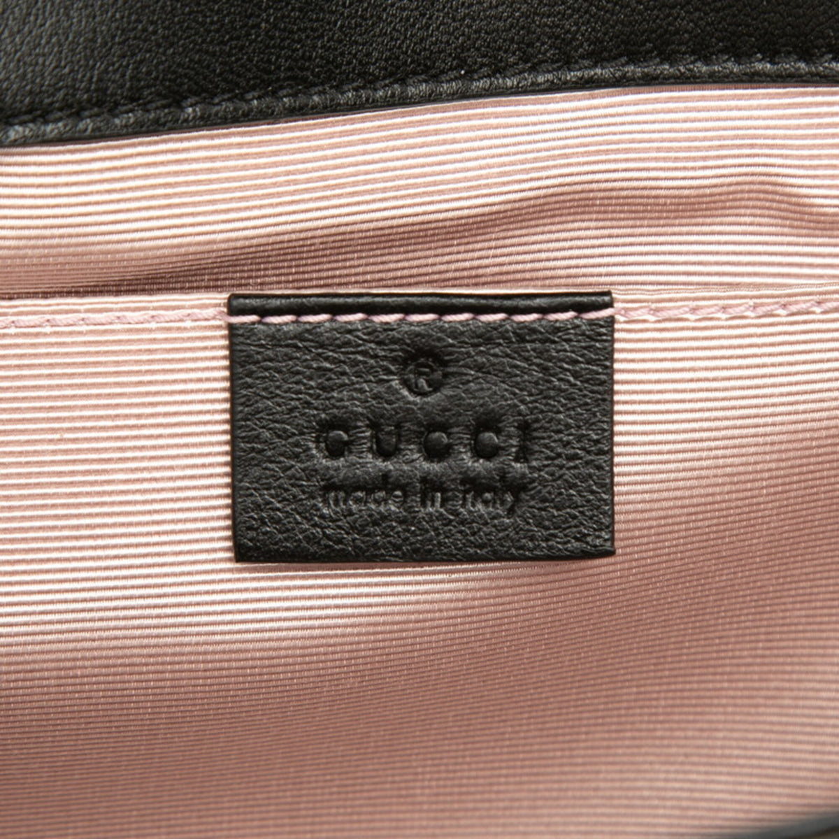 Gucci Black Leather Shoulder Bag (Pre-Owned)