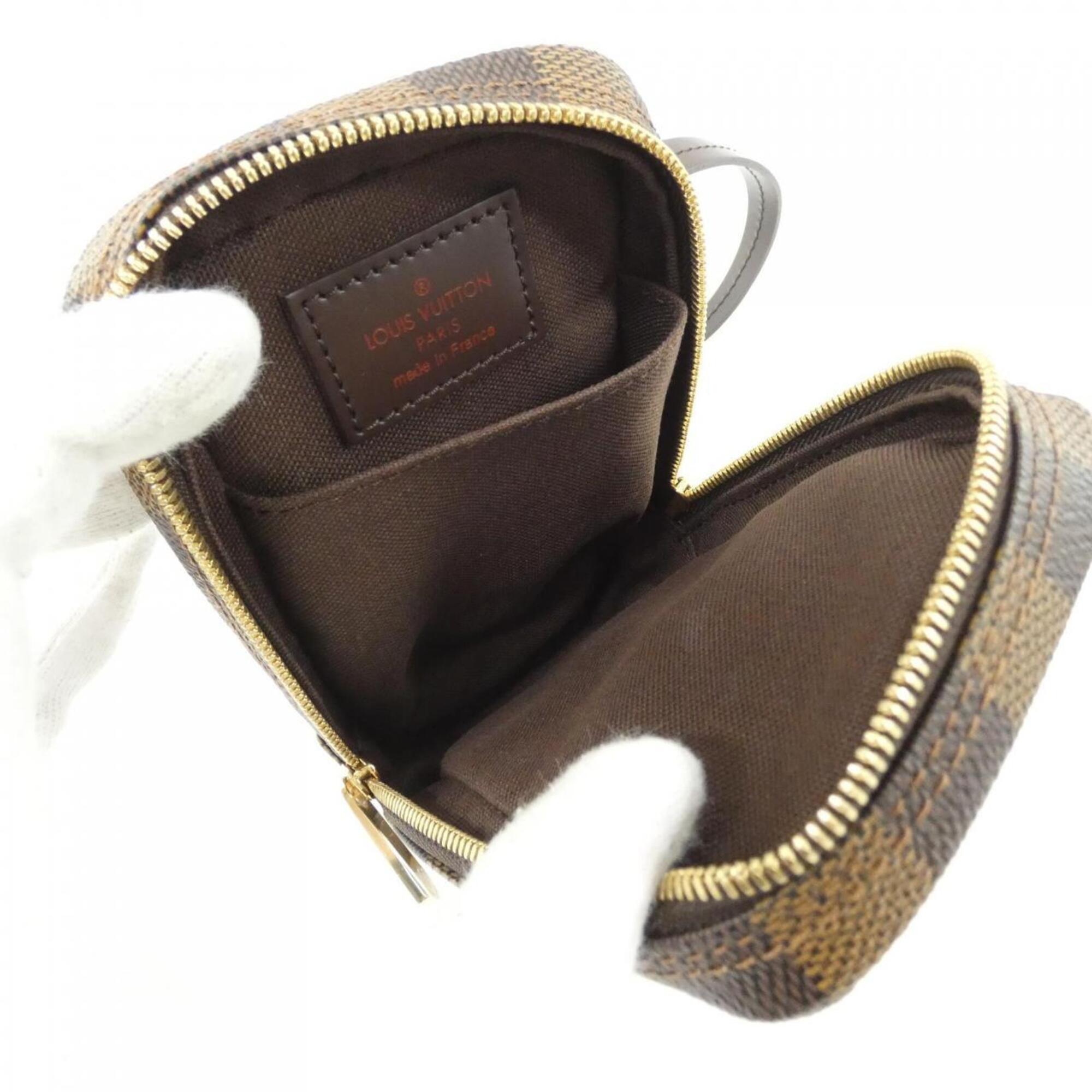 Louis Vuitton Ebene Coated Canvas Pouch (Pre-Owned)