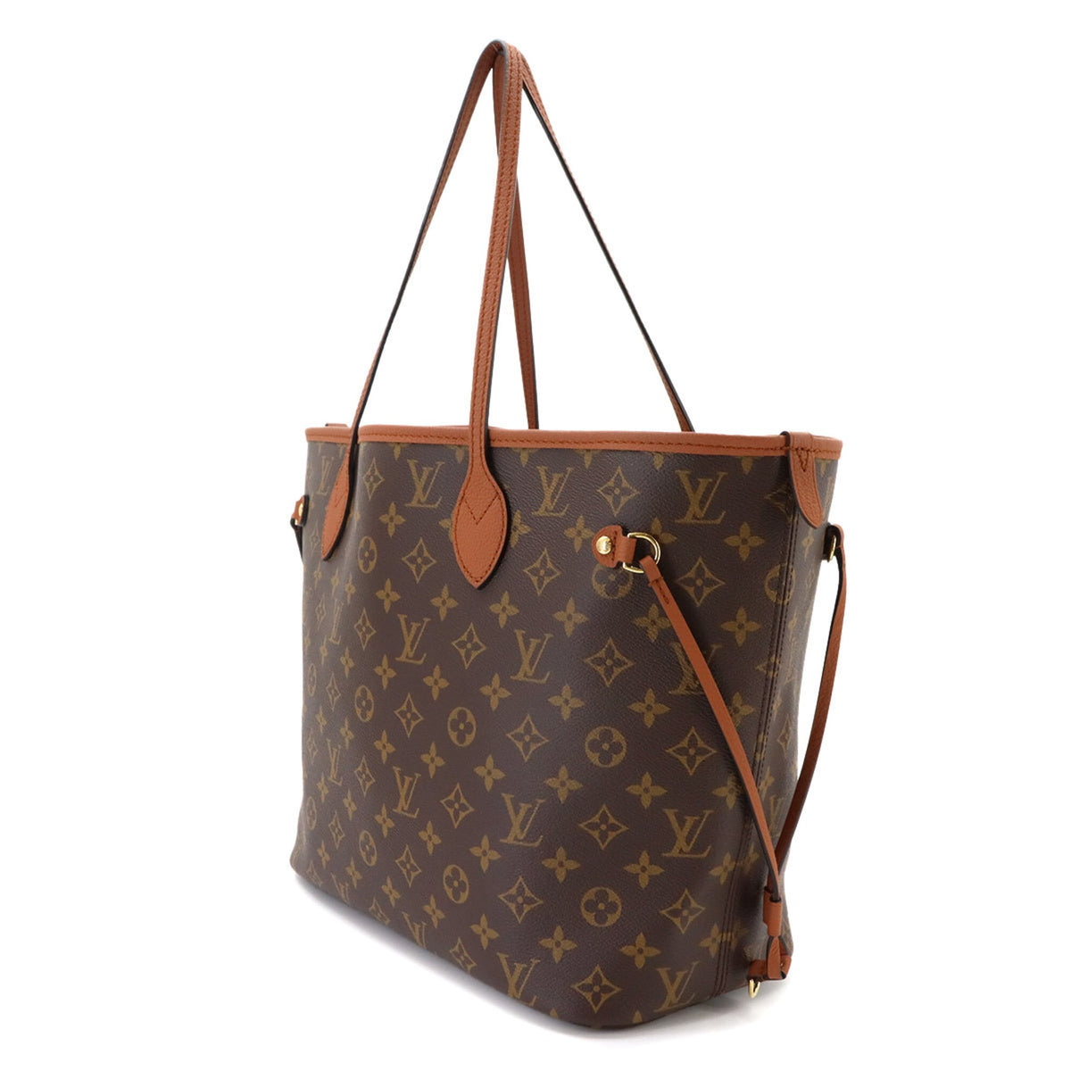 Louis Vuitton Camel Monogram Monogram Canvas Leather Tote Bag (Pre-Owned)
