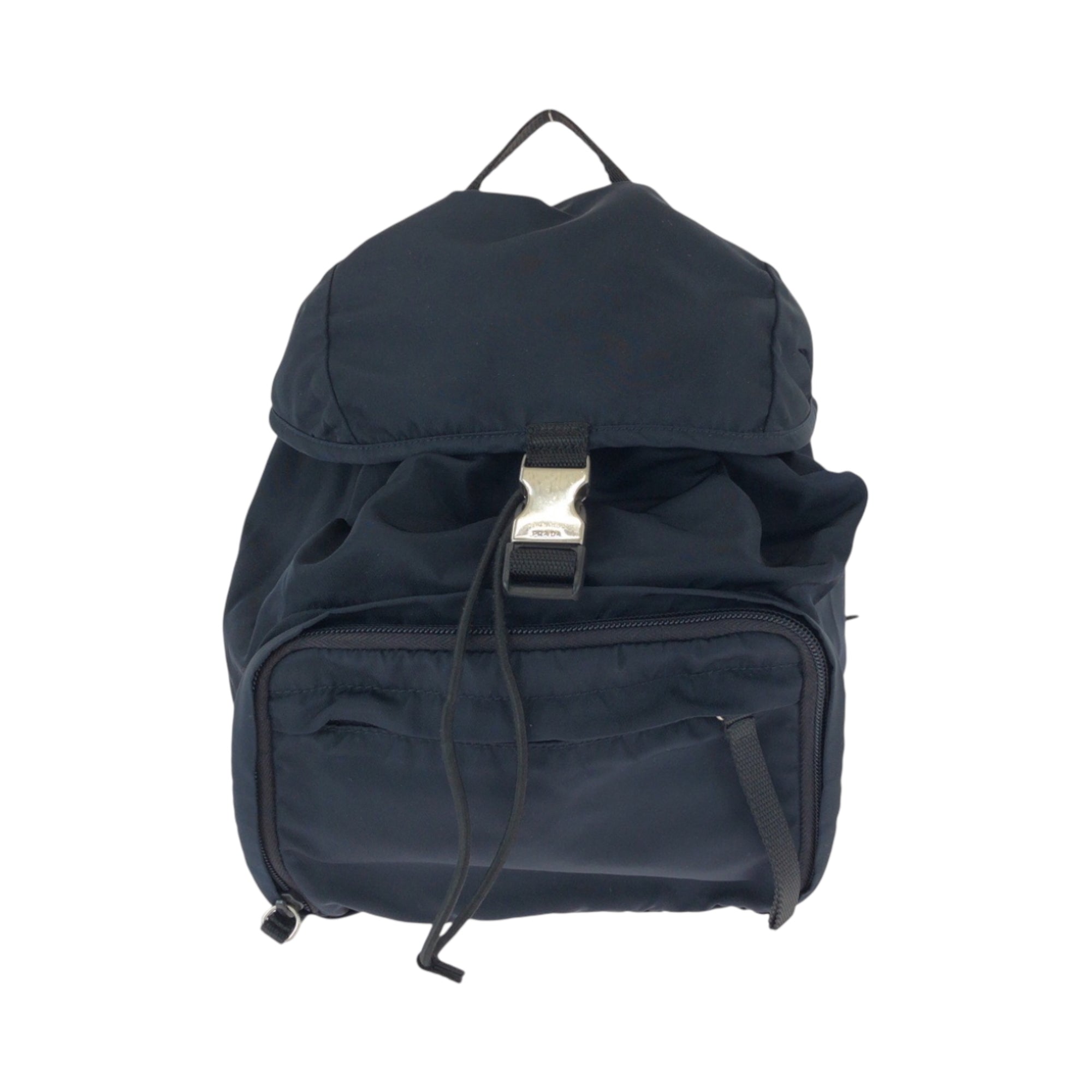 Prada Navy Nylon Backpack (Pre-Owned)