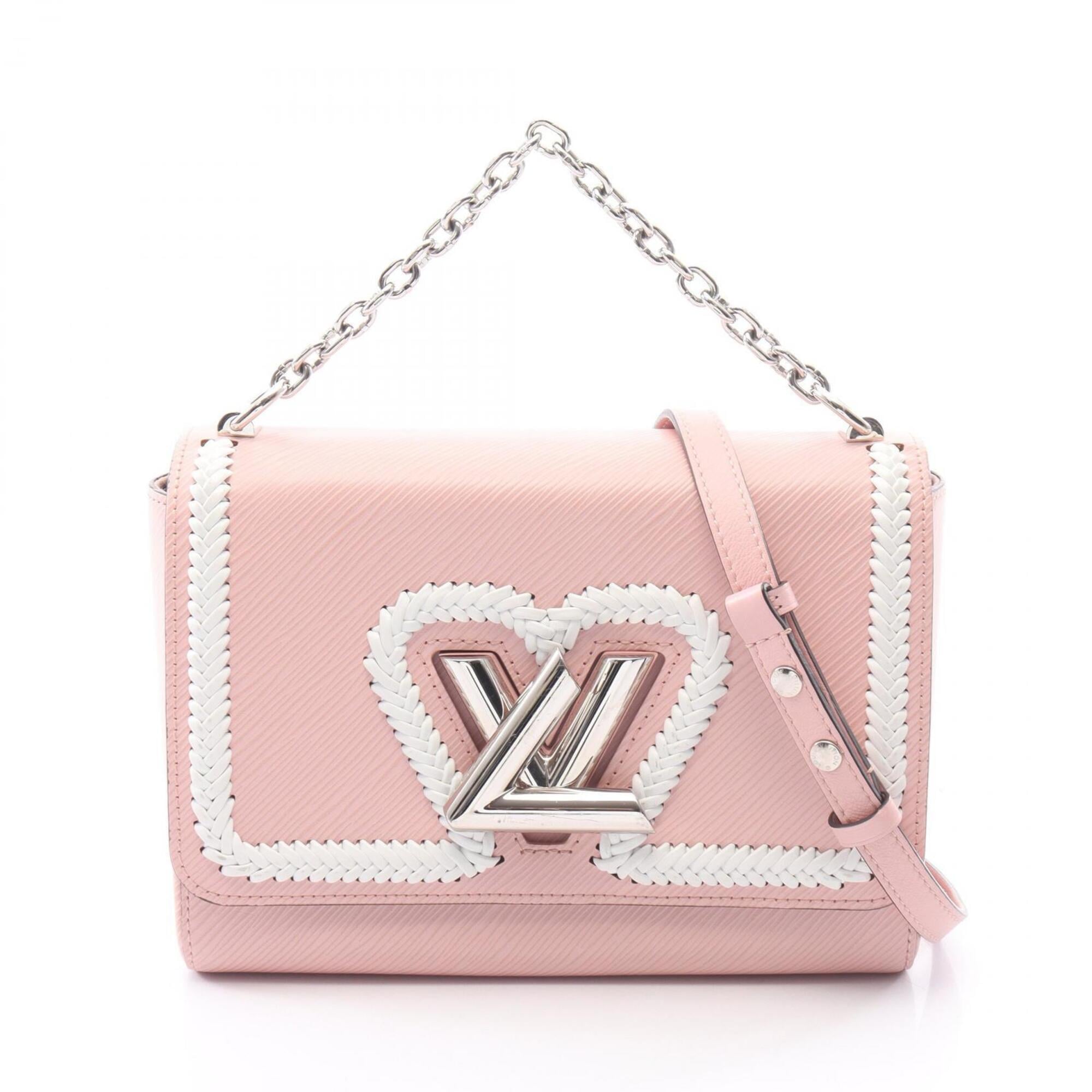 Louis Vuitton Pink White Epi Leather Handbag (Pre-Owned)