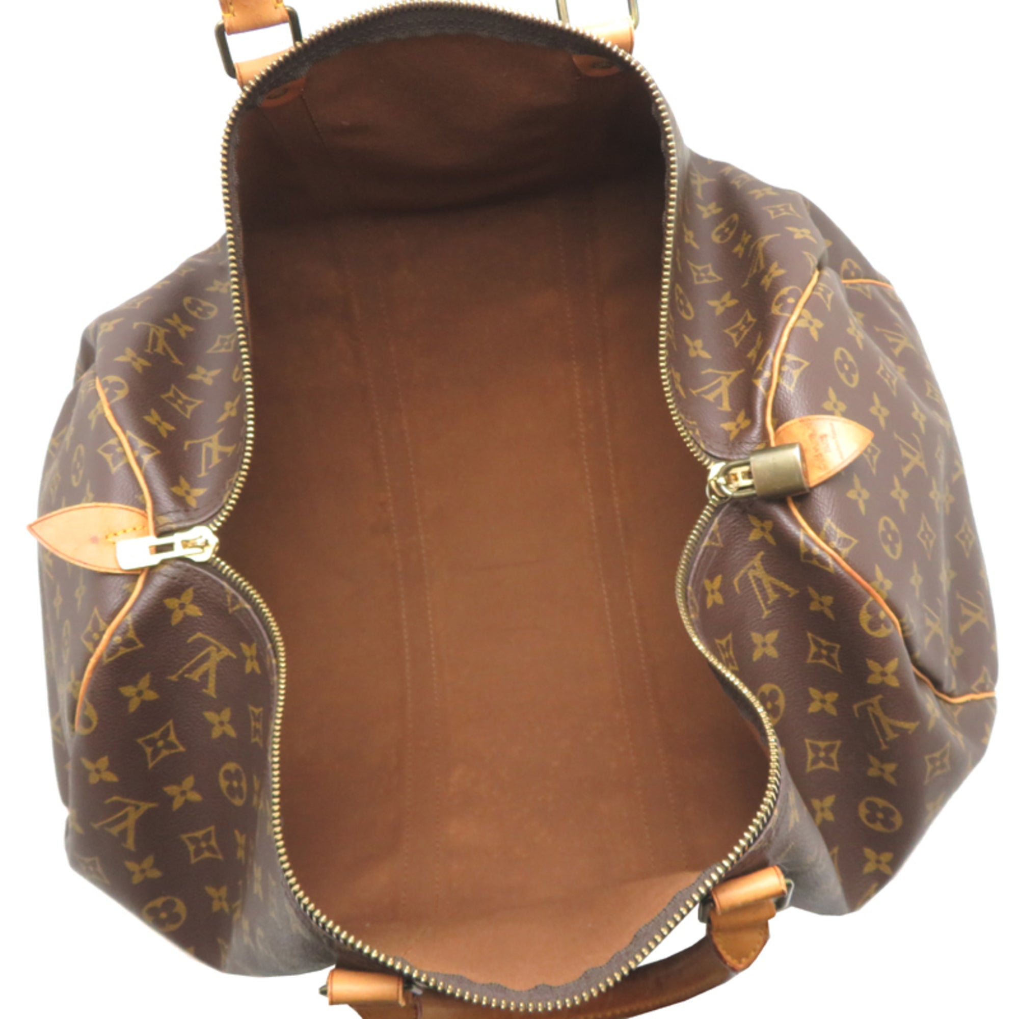 Louis Vuitton Brown Monogram Boston Bag (Pre-Owned)