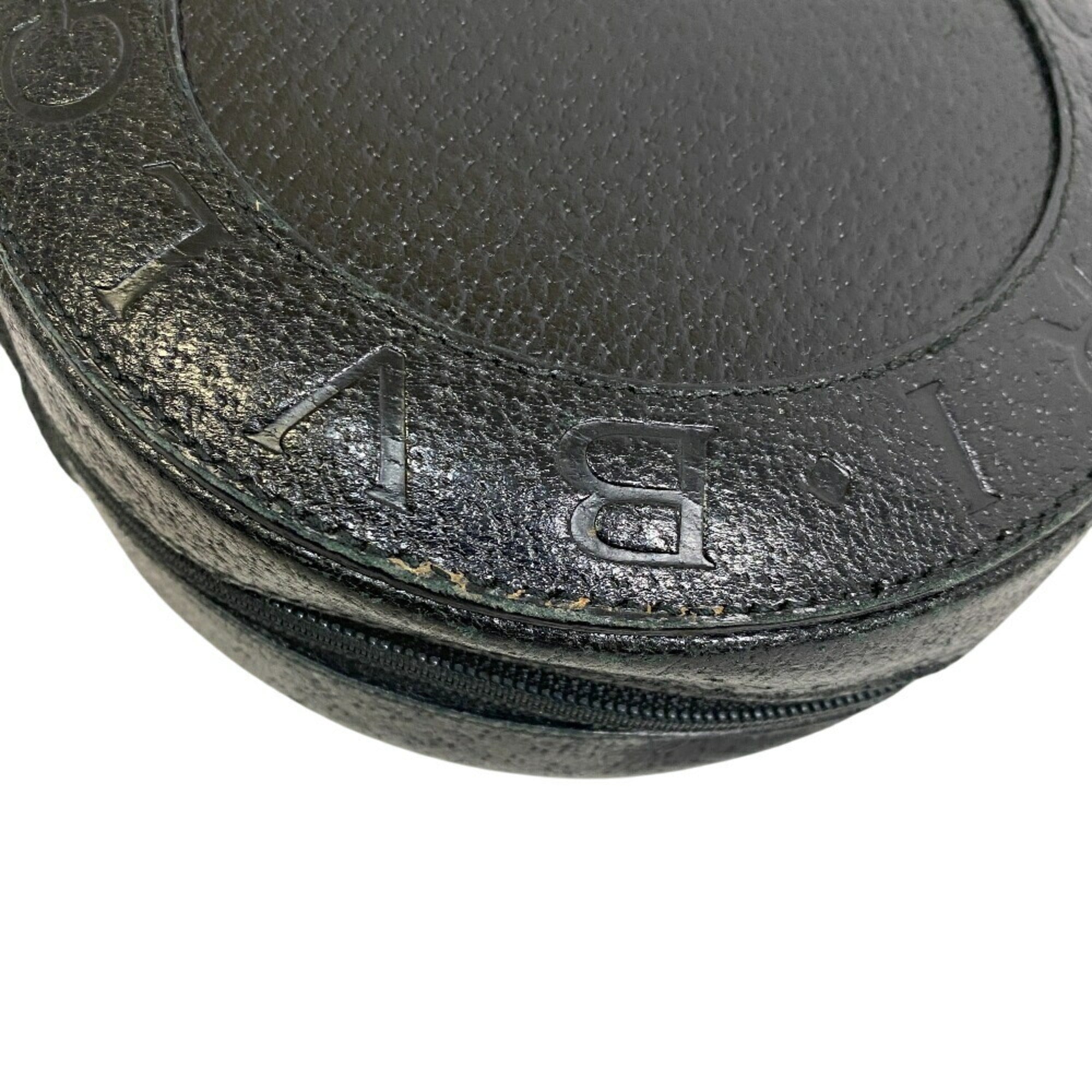 Bvlgari Black Leather Shoulder Bag (Pre-Owned)