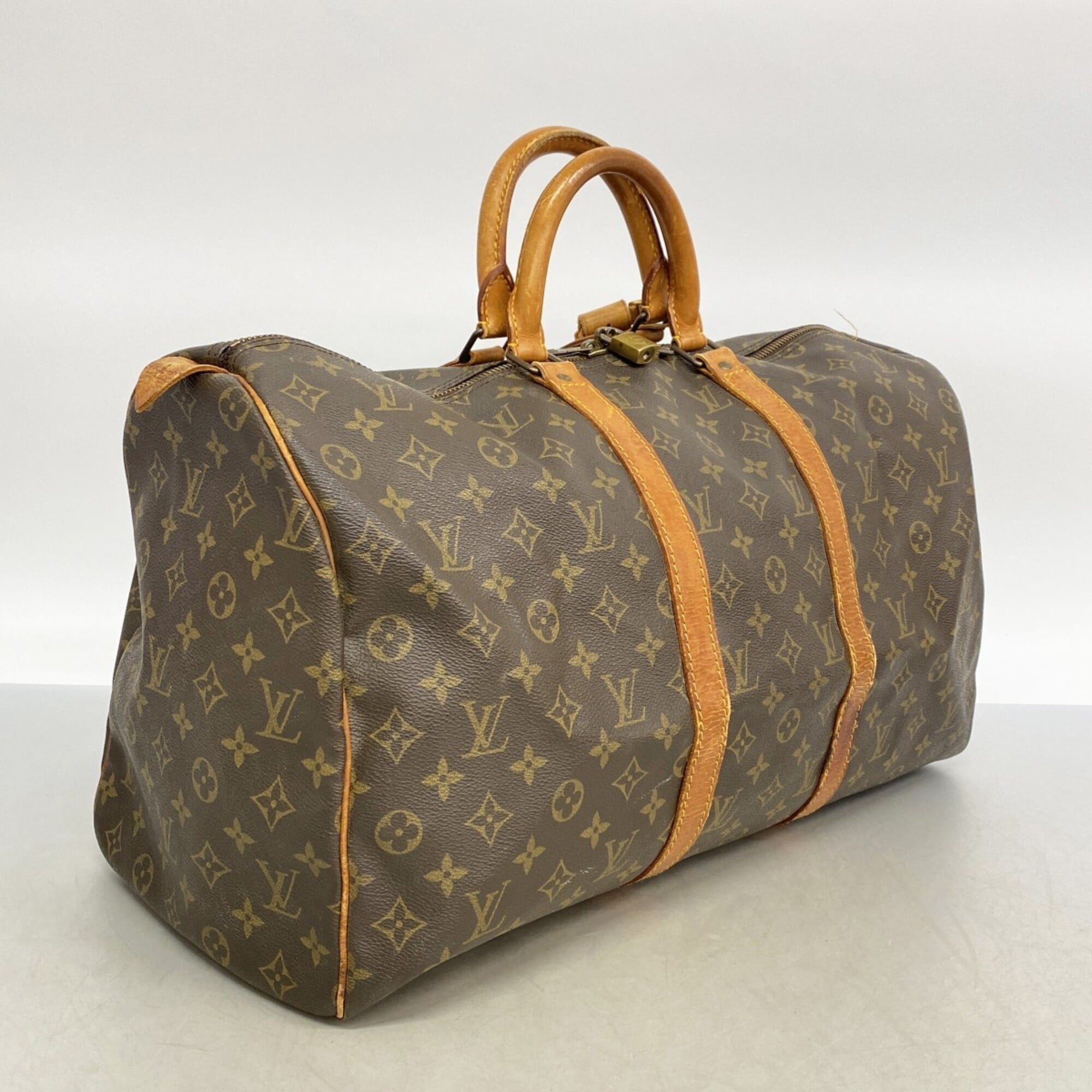 Louis Vuitton Brown Boston Bag (Pre-Owned)
