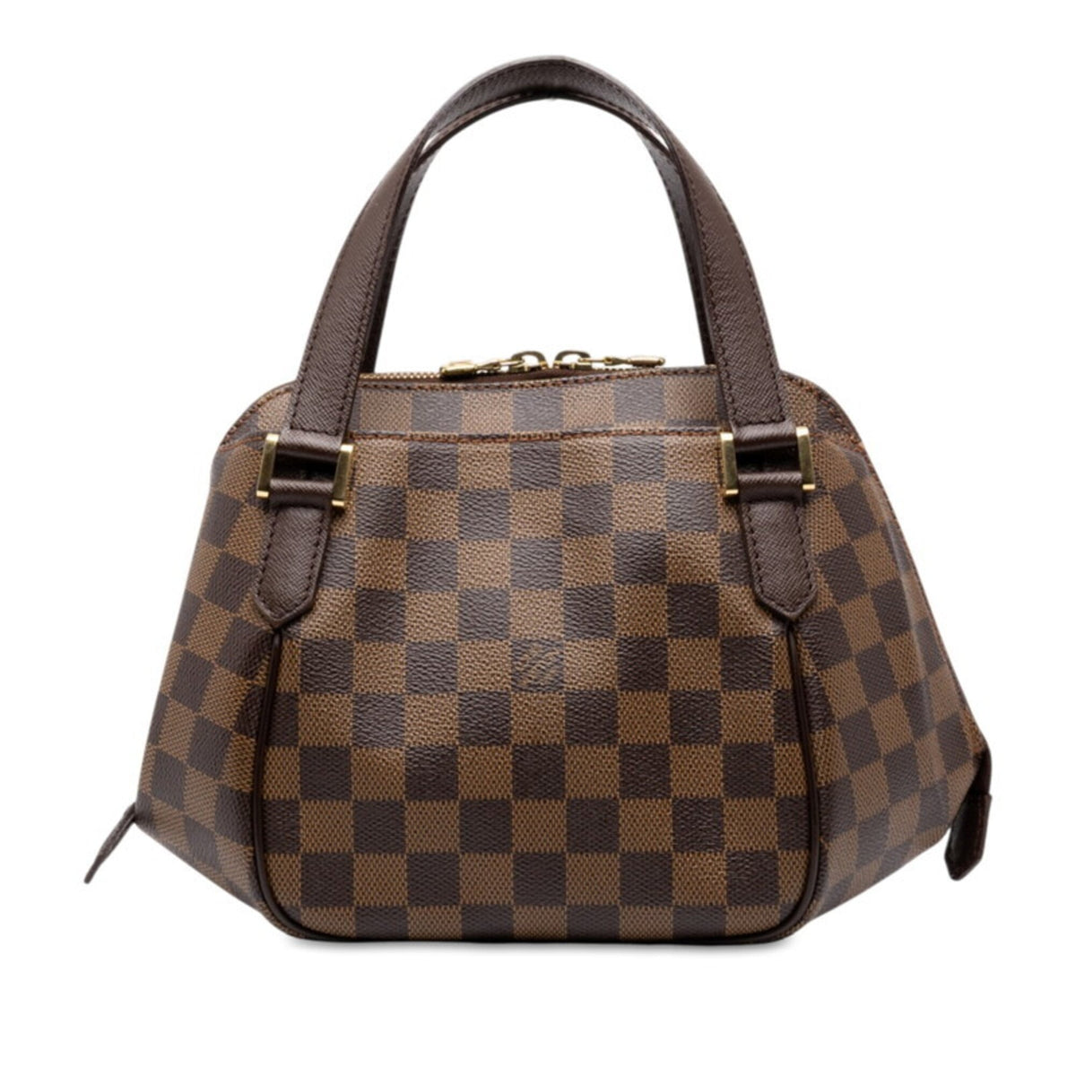 Louis Vuitton Brown Pvc Leather Handbag (Pre-Owned)