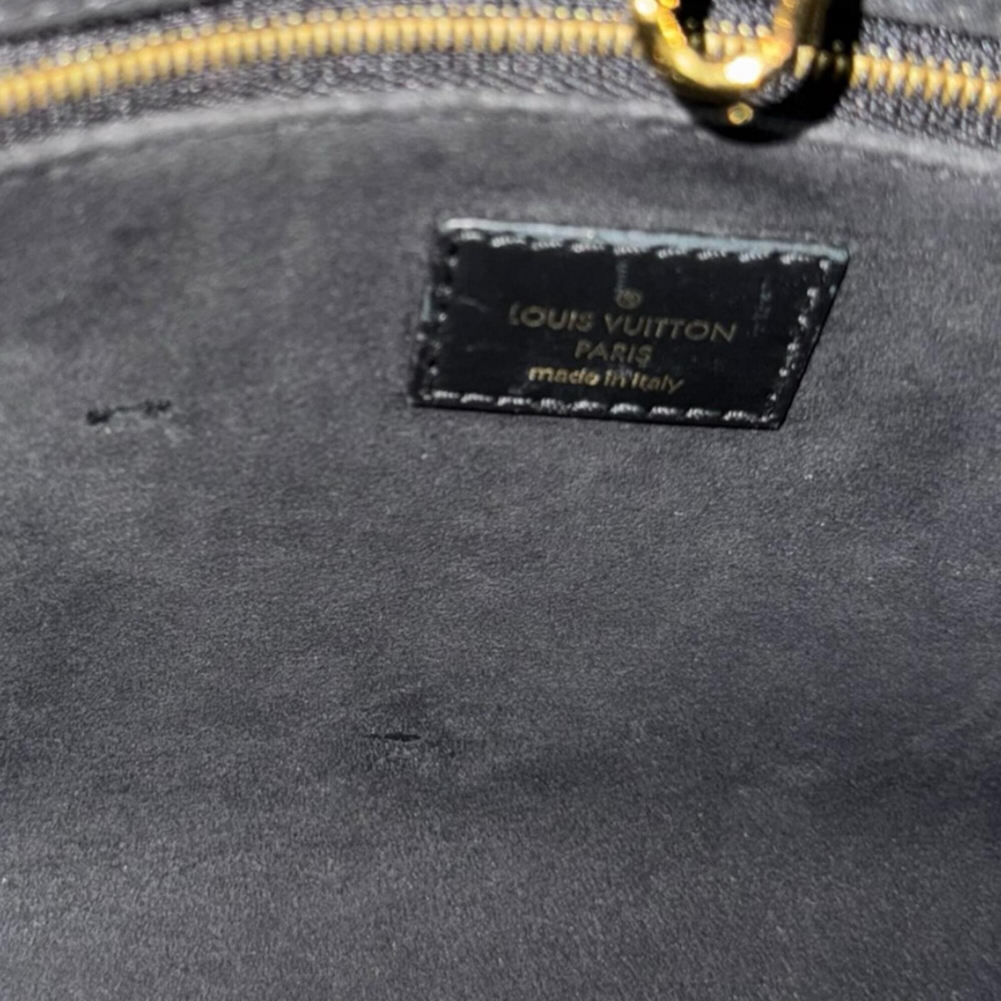 Louis Vuitton Black Noir Monogram Empreinte Shoulder Bag (Pre-Owned)