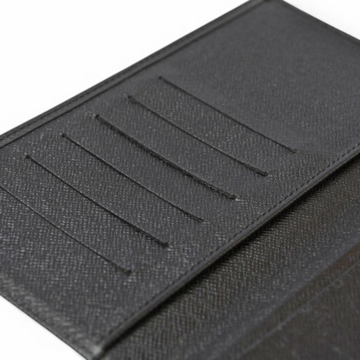 Louis Vuitton Ardoise Leather Long Wallet (Bi-Fold) (Pre-Owned)