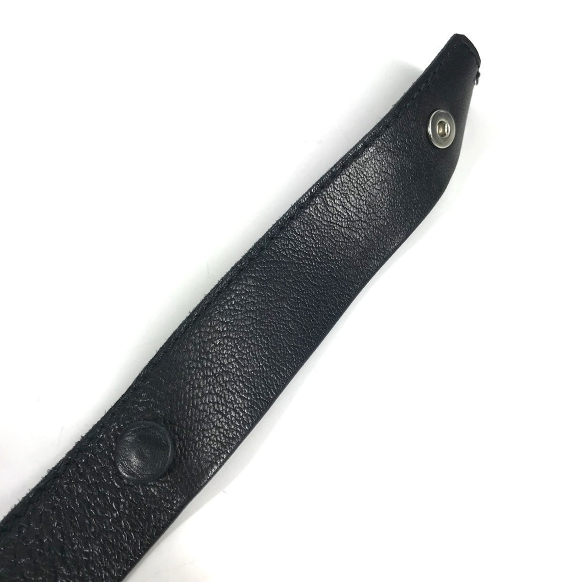 Hermes Toudou Black Leather Pochette Shoulder Bag (Pre-Owned)
