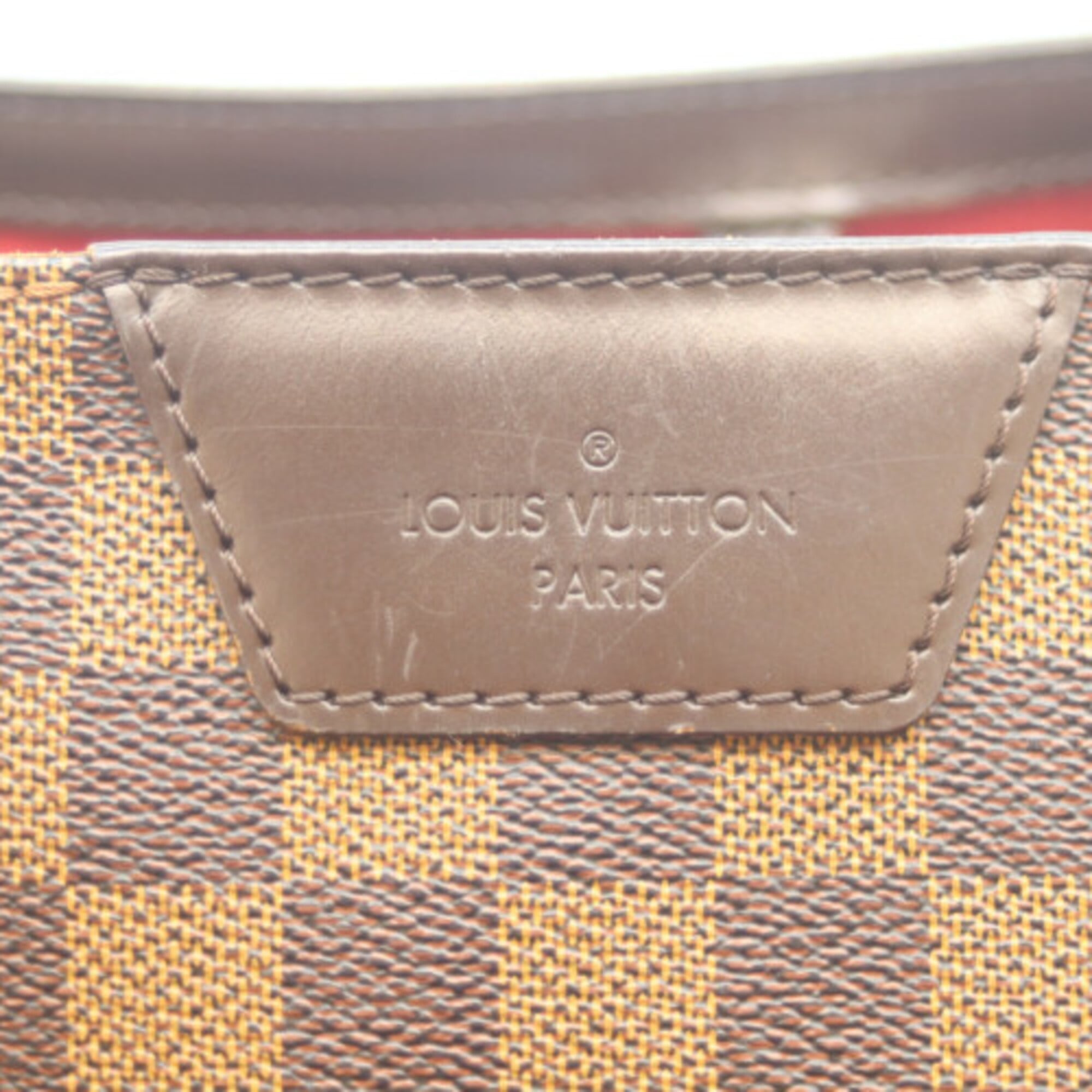 Louis Vuitton Brown Damier Canvas Shoulder Bag (Pre-Owned)