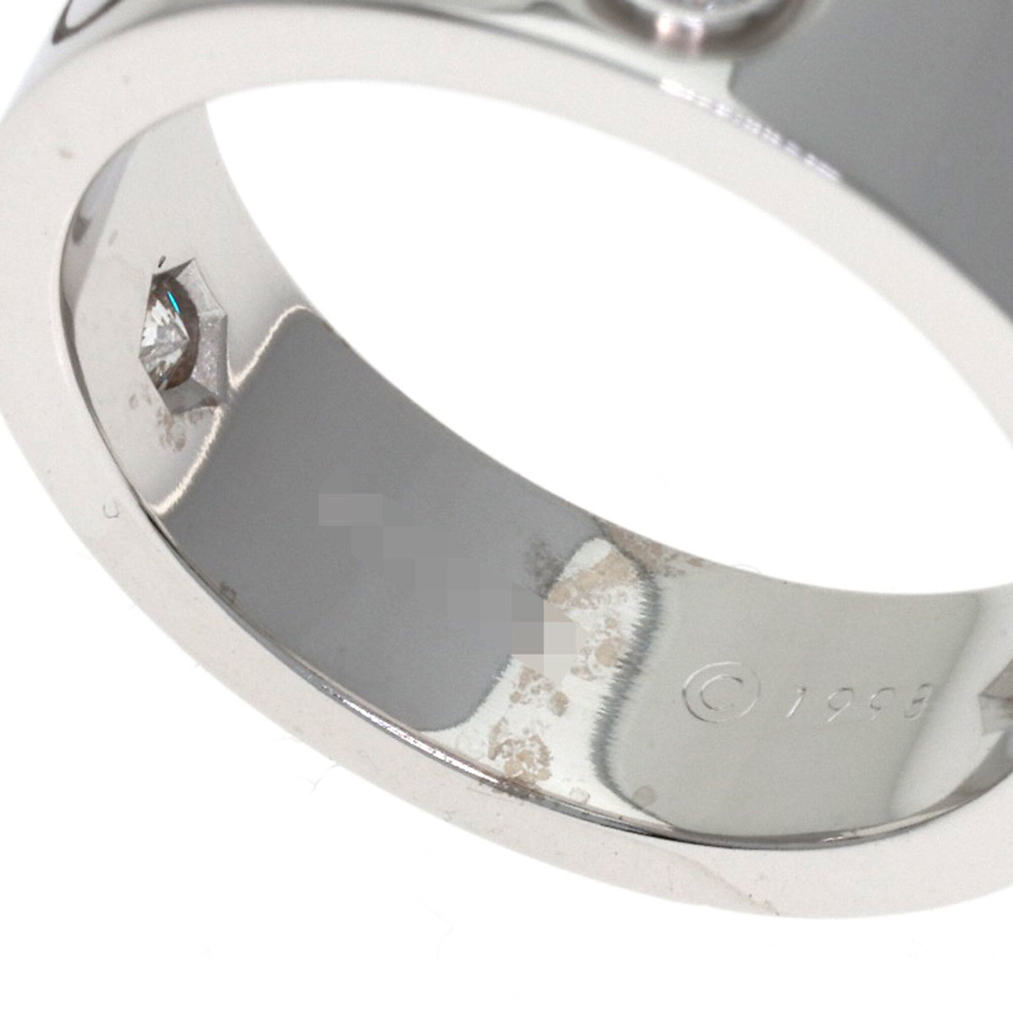 Cartier Love White Gold (18K) Band Ring (Pre-Owned)