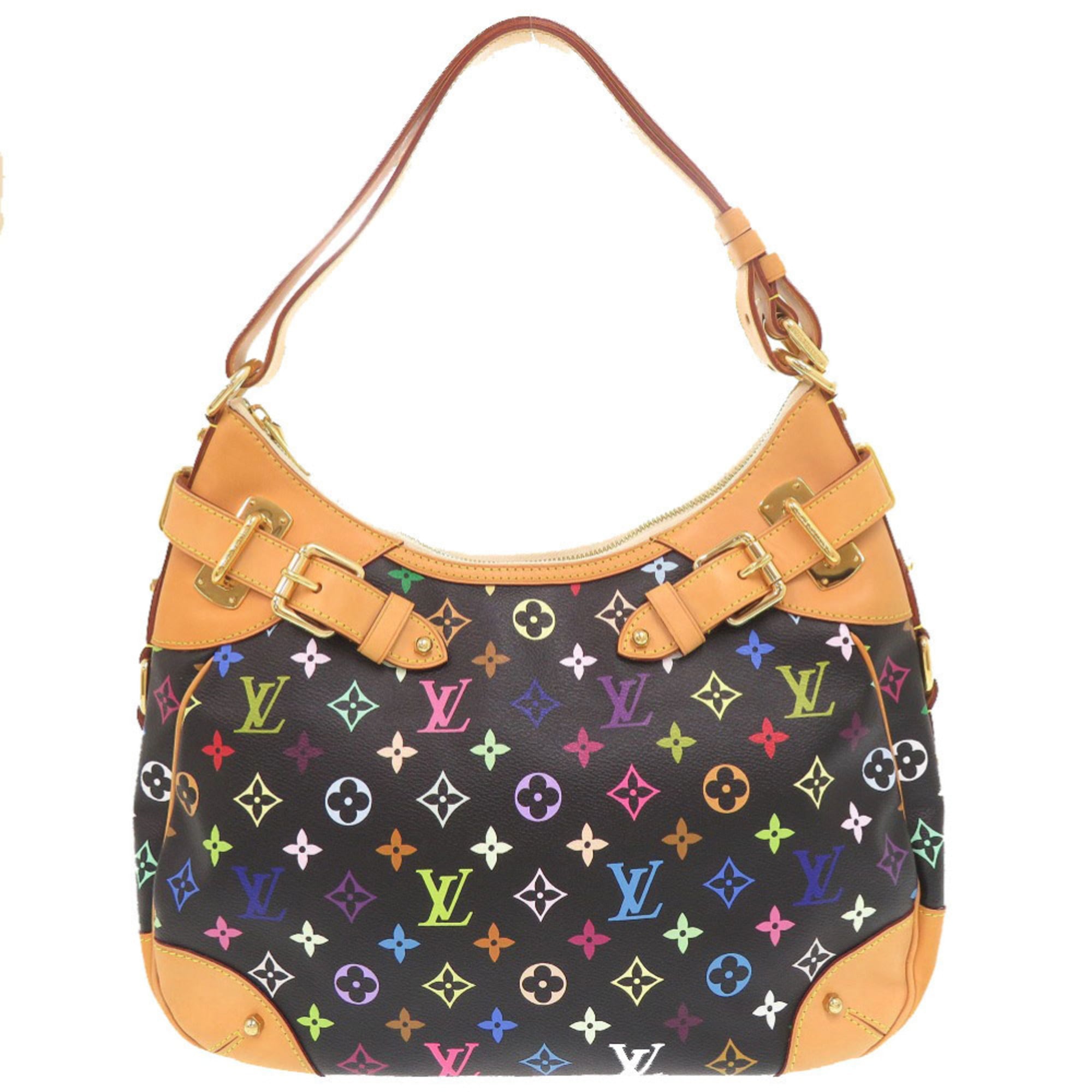 Louis Vuitton Multi-Color Noir Monogram Multicolore Shoulder Bag (Pre-Owned)