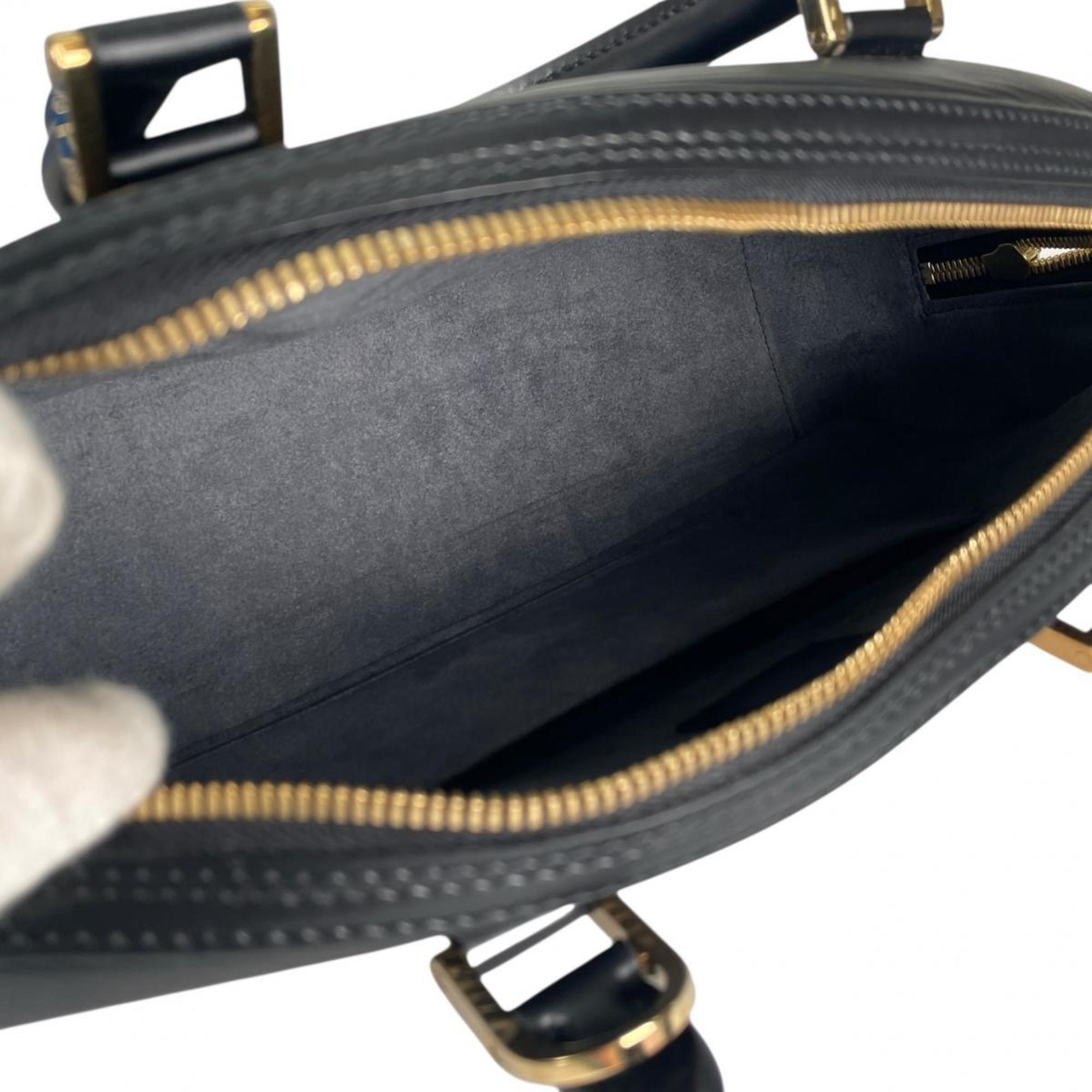 Louis Vuitton Black Noir Epi Leather Handbag (Pre-Owned)
