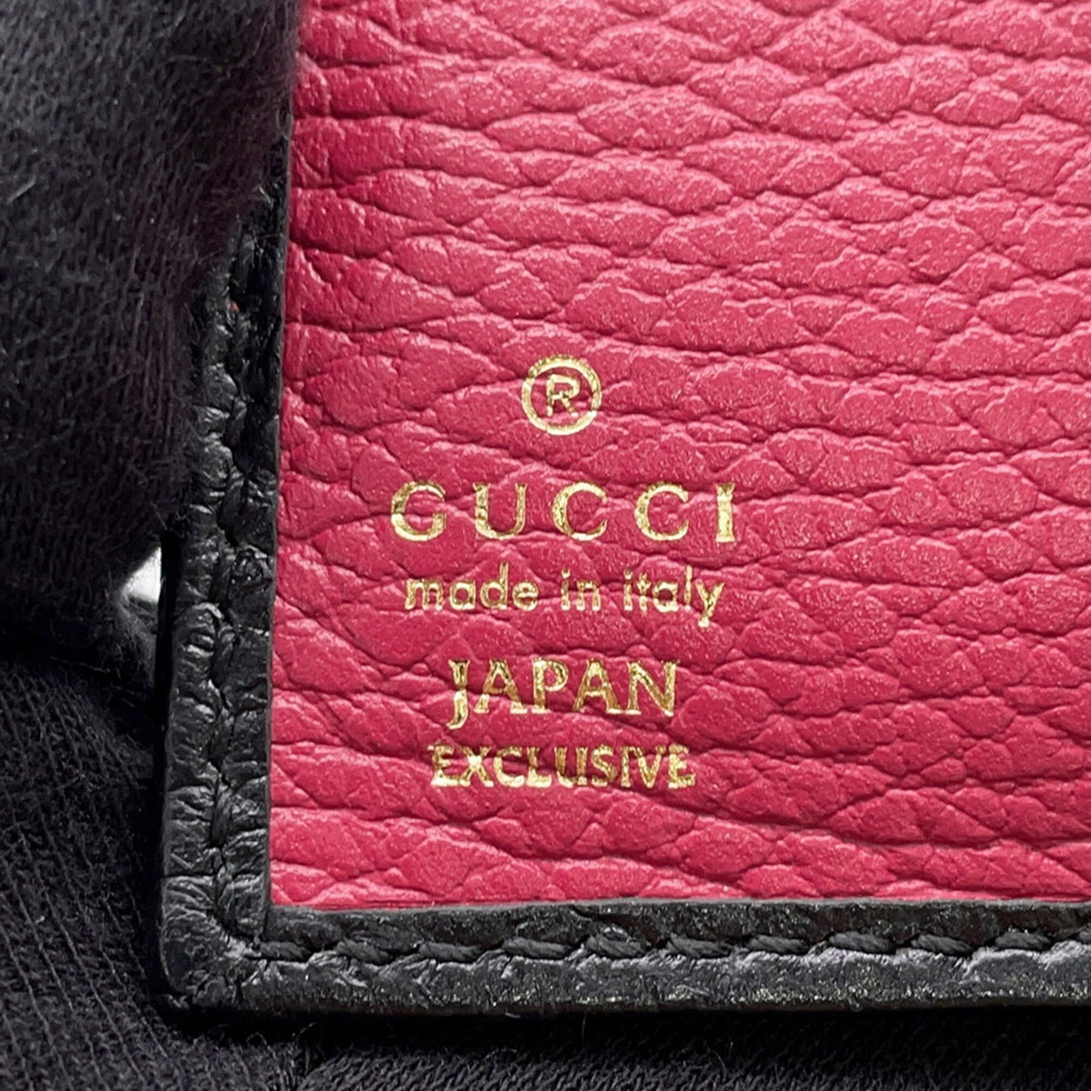 Gucci Black Leather Wallet (Bi-Fold) (Pre-Owned)