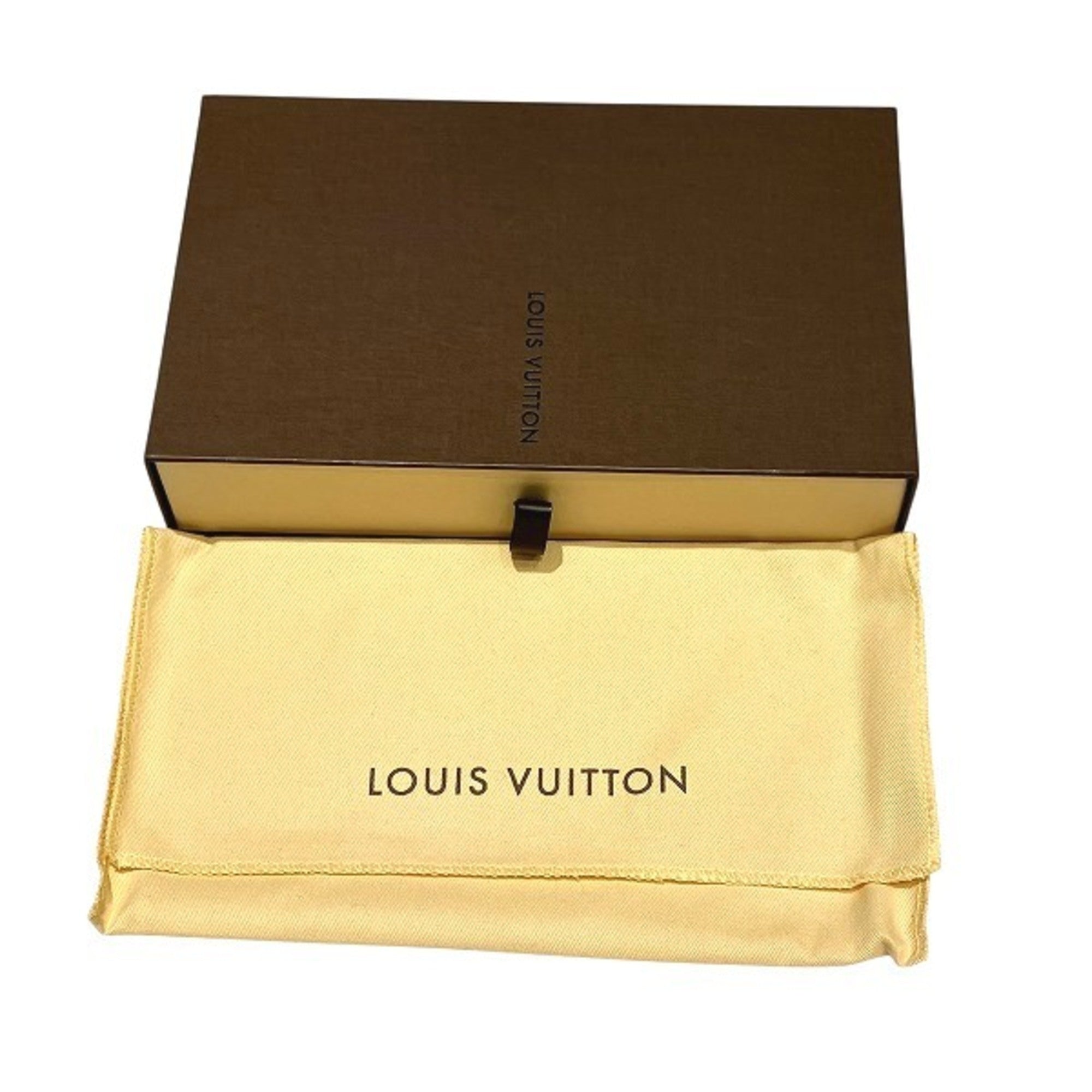 Louis Vuitton Ebene Long Wallet (Bi-Fold) (Pre-Owned)