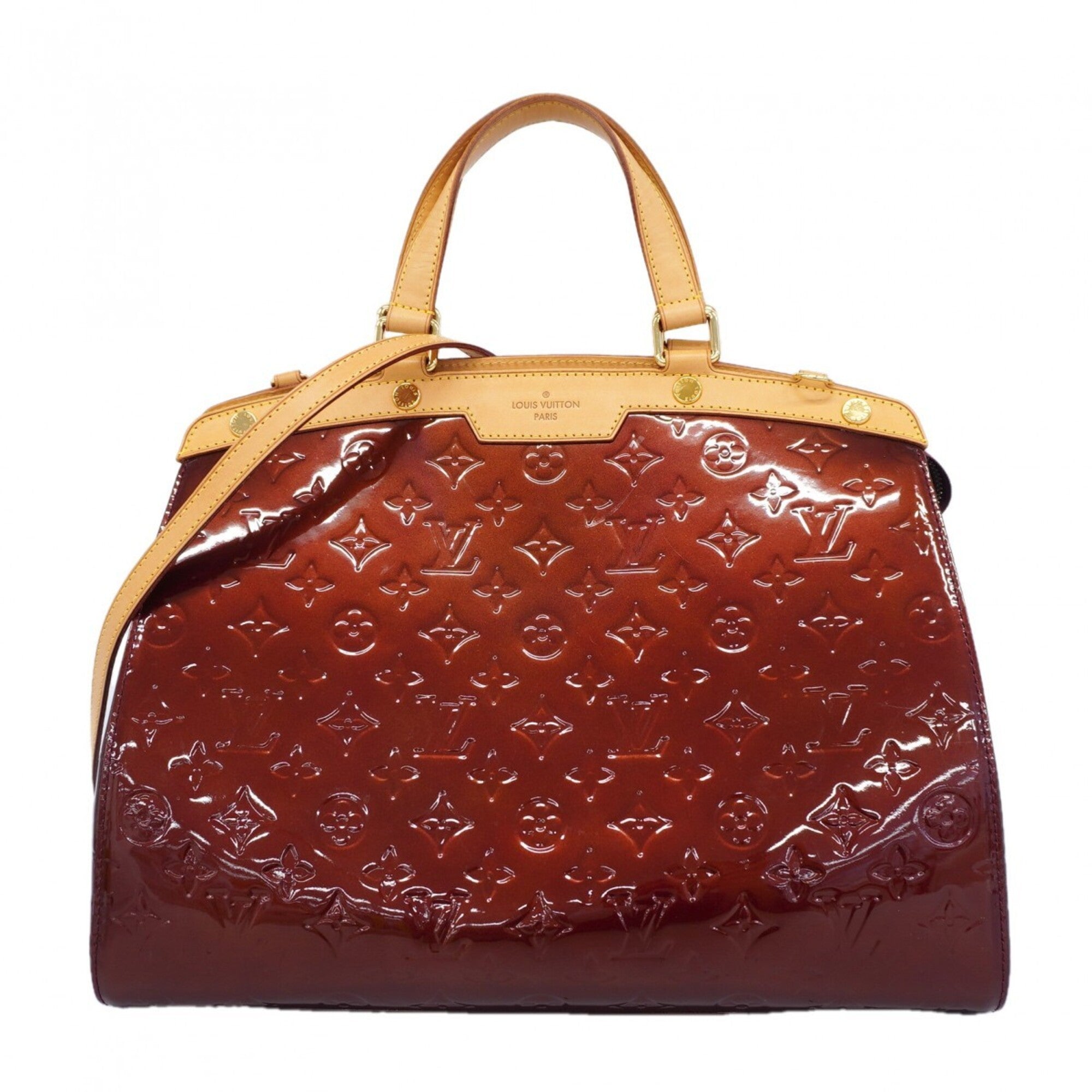 Louis Vuitton Rouge Fauviste Handbag (Pre-Owned)