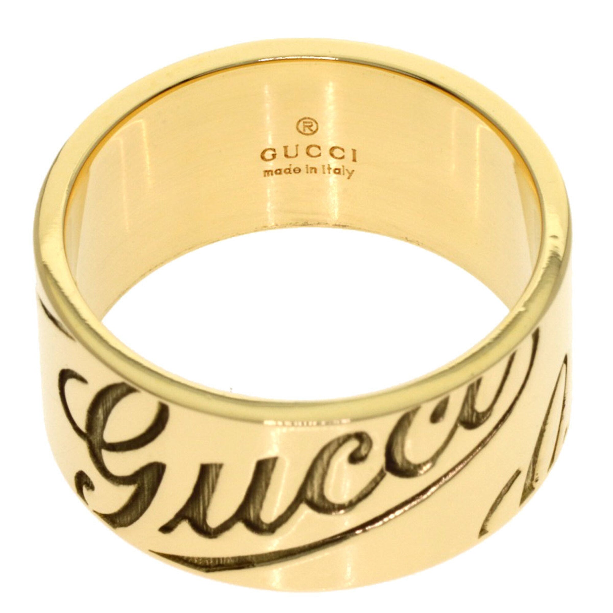 Gucci Yellow Gold (18K) Band Ring (Pre-Owned)