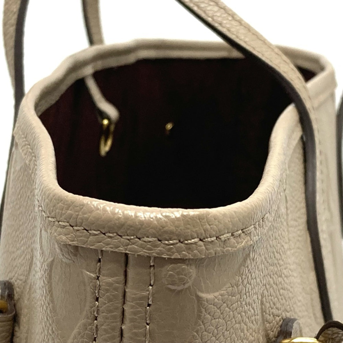 Louis Vuitton Grayish Monogram Empreinte Shoulder Bag Tote Bag (Pre-Owned)