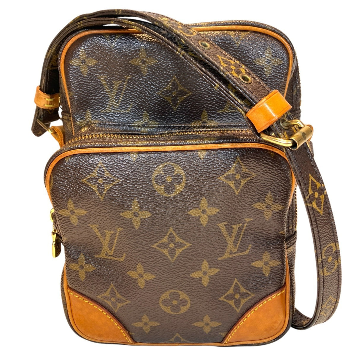Louis Vuitton Brown Monogram Shoulder Bag (Pre-Owned)