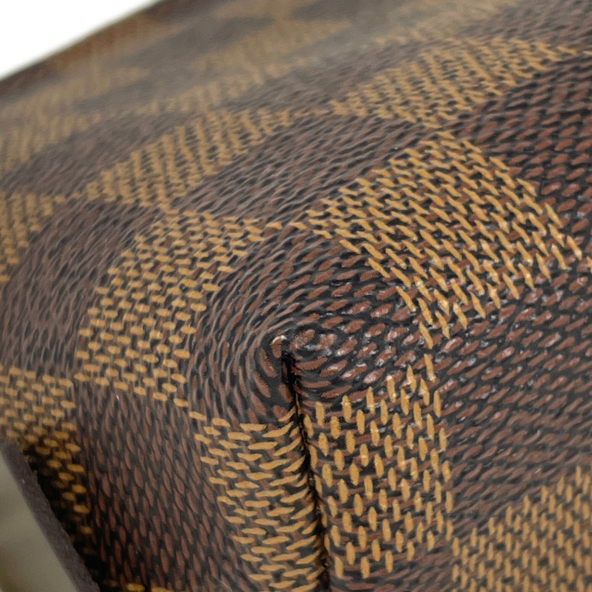 Louis Vuitton Brown Damier Canvas Damier Canvas Pochette Pouch (Pre-Owned)
