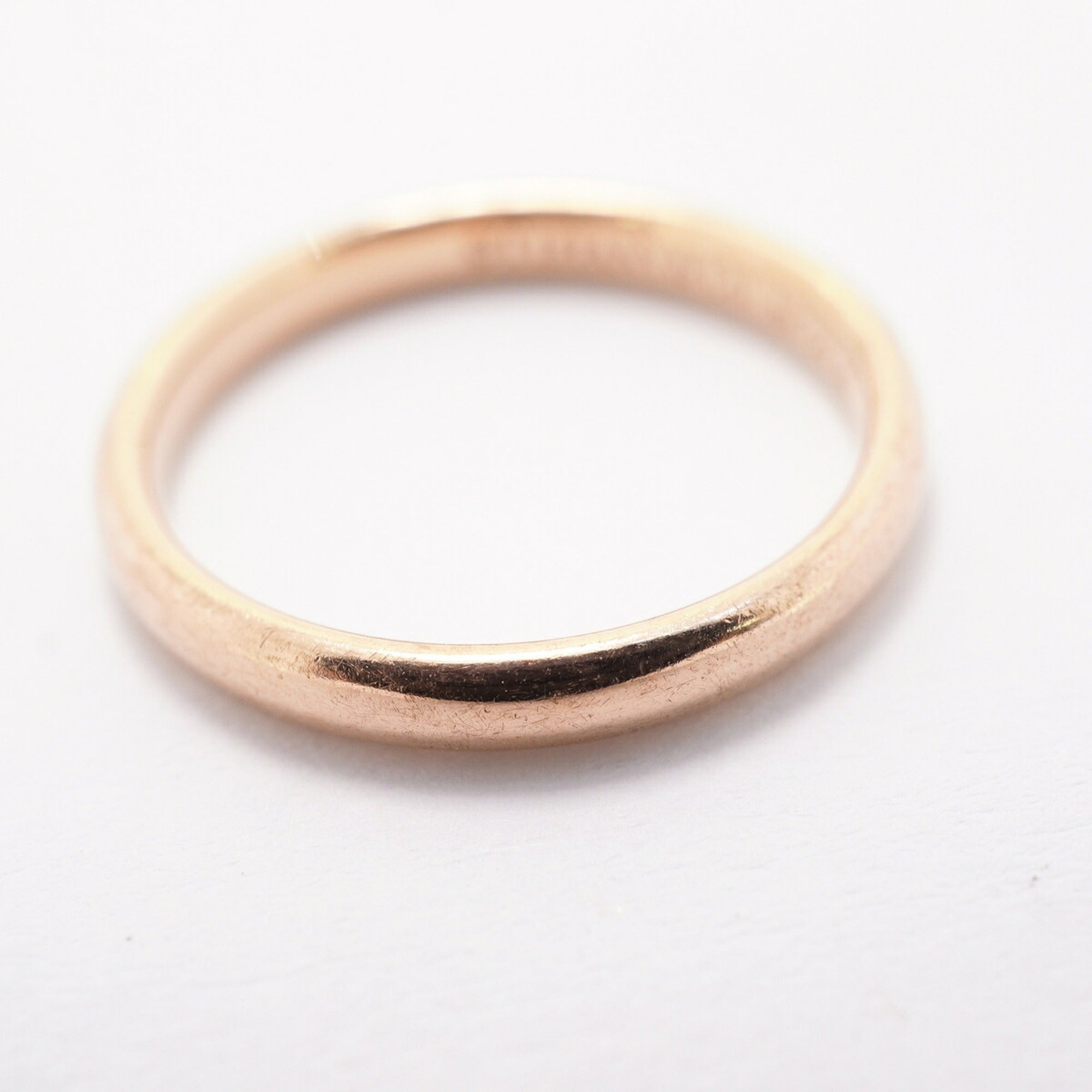 Tiffany Pink Gold (18K) Band Ring (Pre-Owned)
