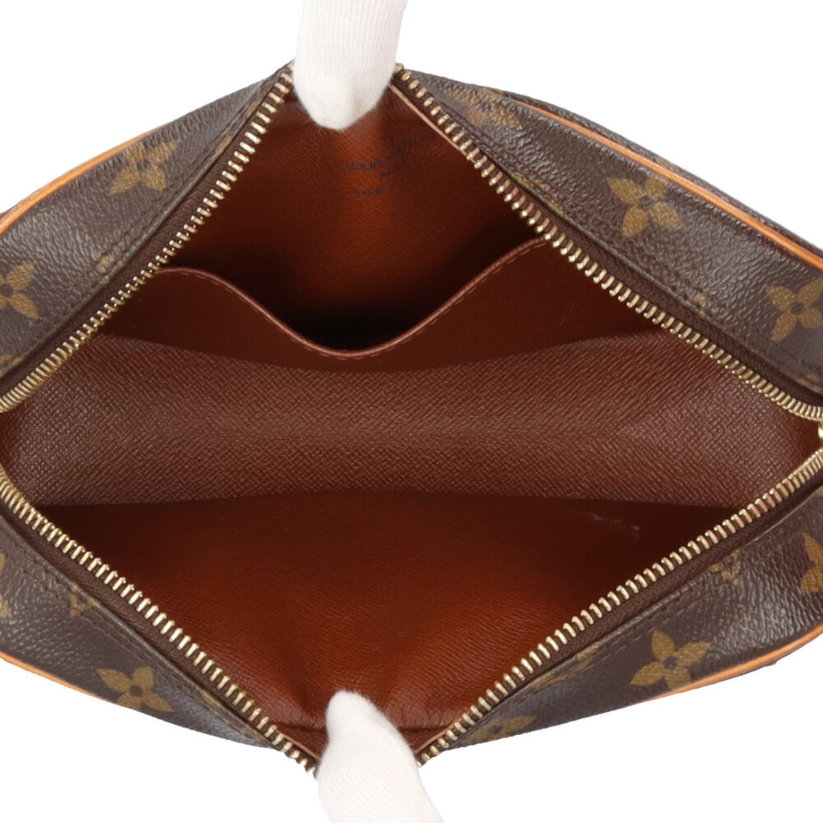 Louis Vuitton Monogram Brown Galle Monogram Monogram Pochette Shoulder Bag (Pre-Owned)