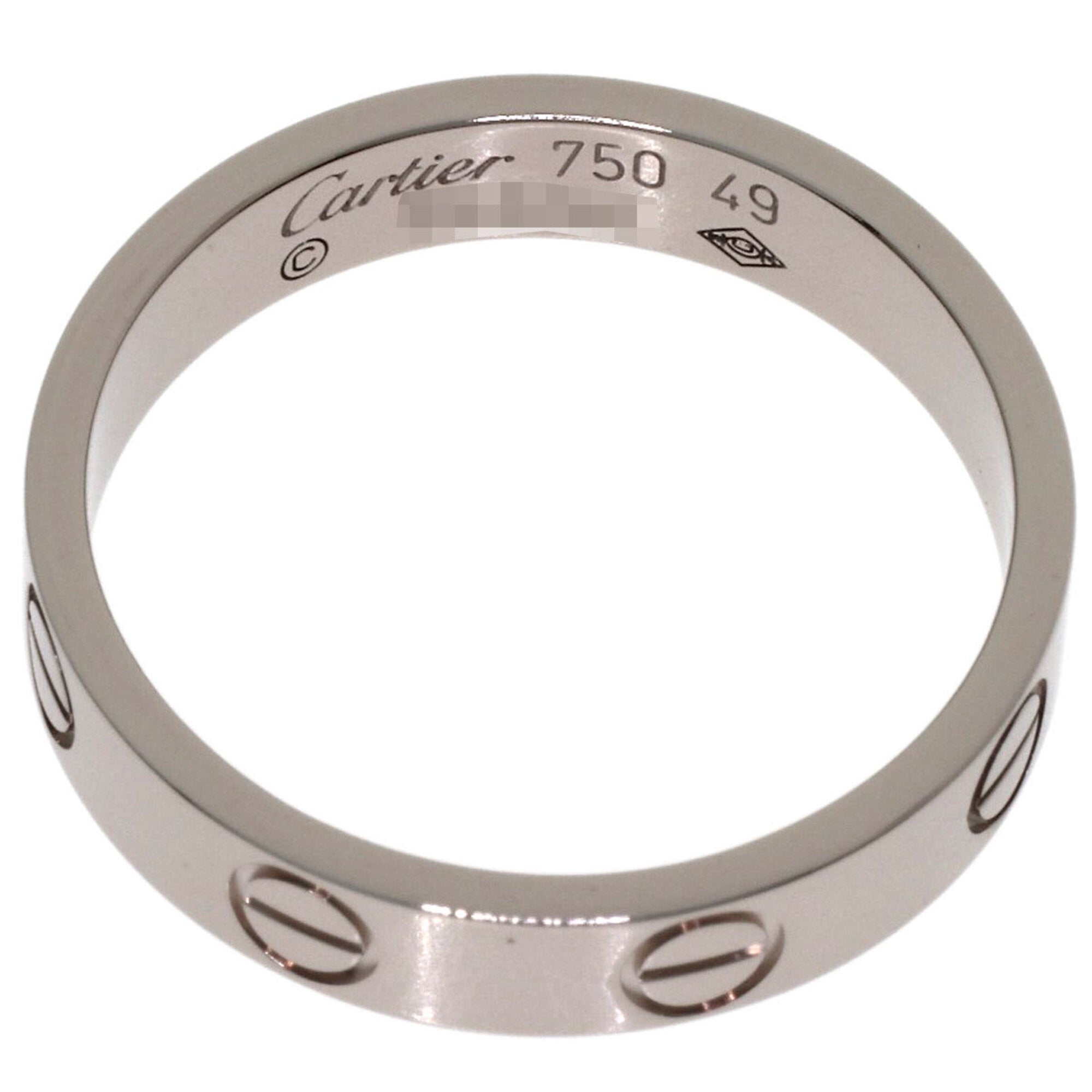 Cartier White Gold (18K) Band Ring (Pre-Owned)