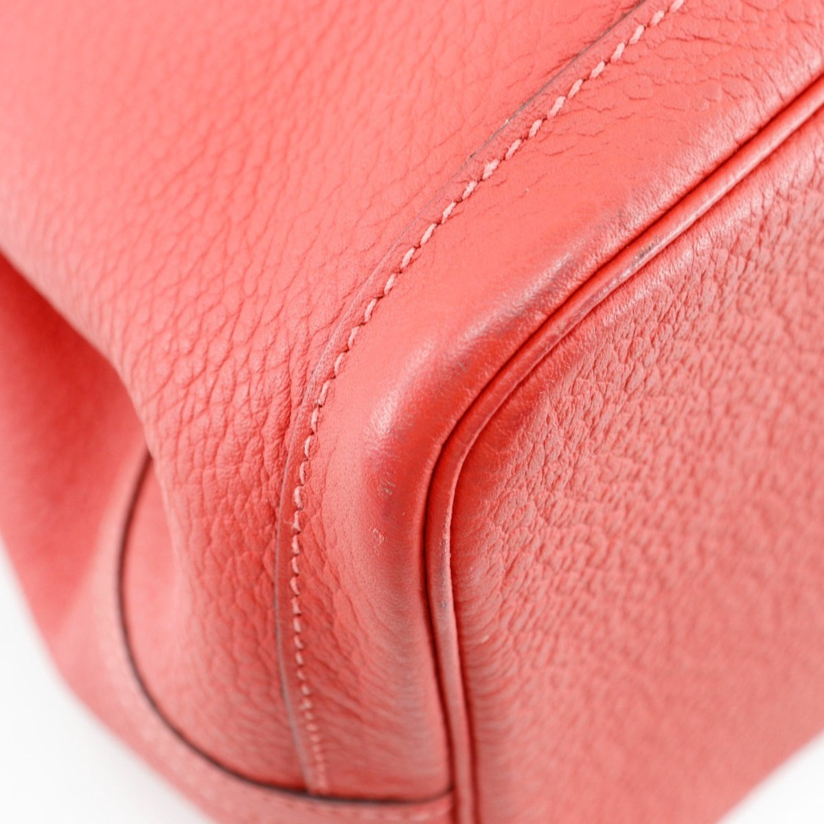 Hermes Red Color Negonda Leather Tote Bag (Pre-Owned)