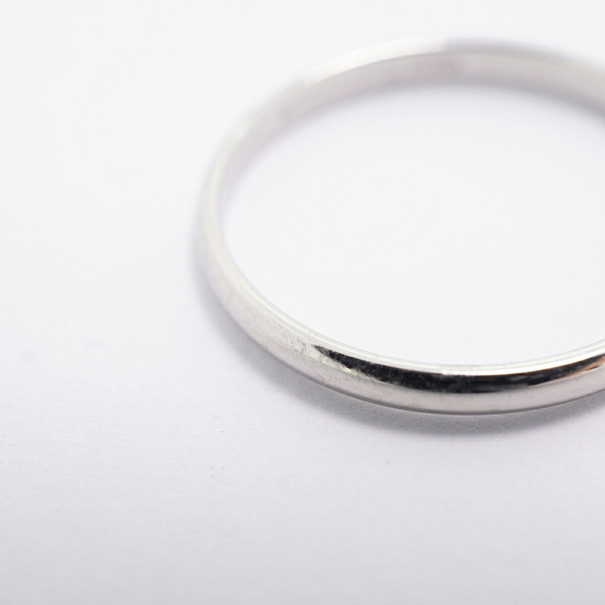 Tiffany Platinum 950 Band Ring (Pre-Owned)